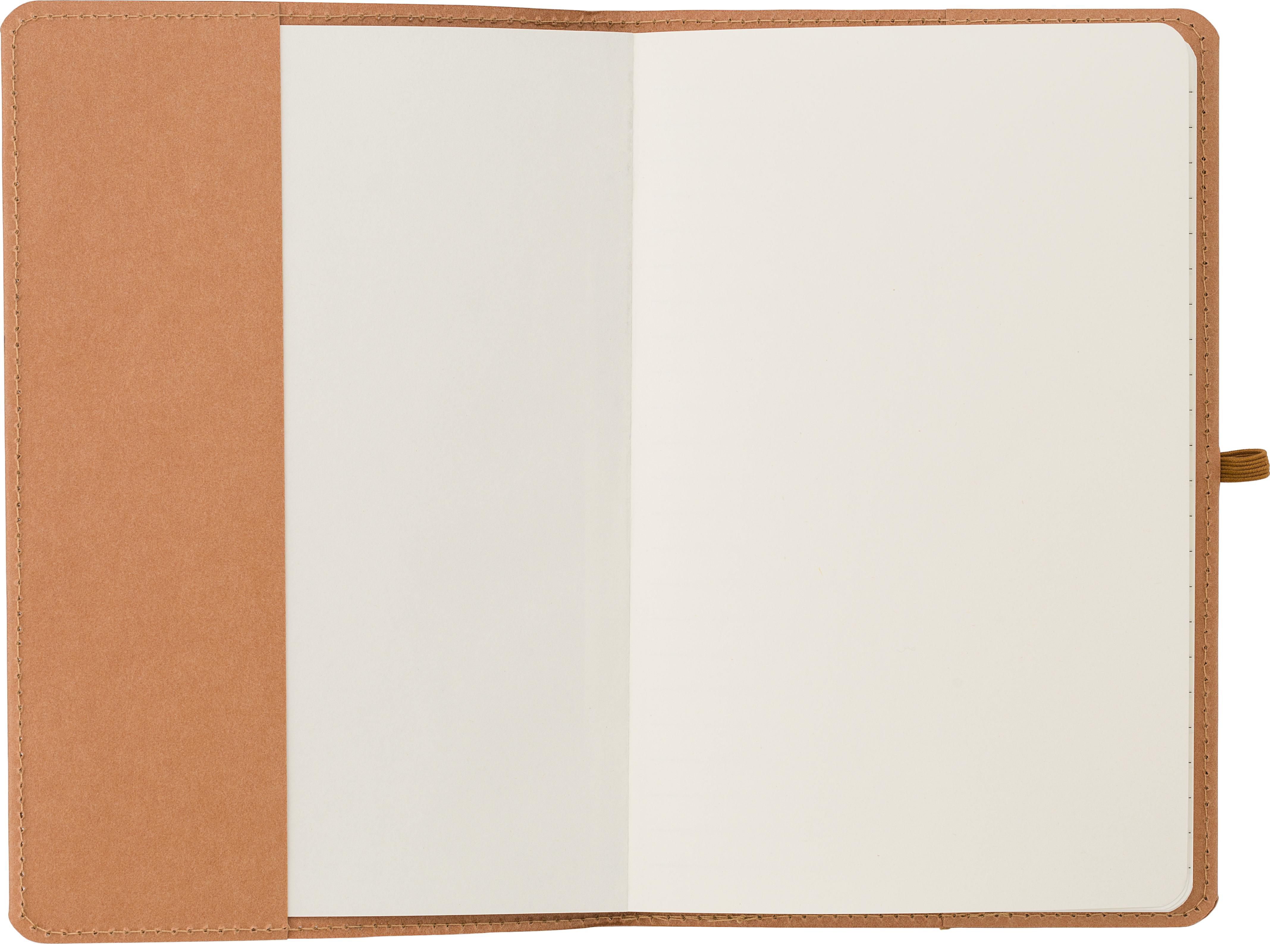 Vue 6 de Carnet Johanna | Kraft lavé | A5 | Ligné