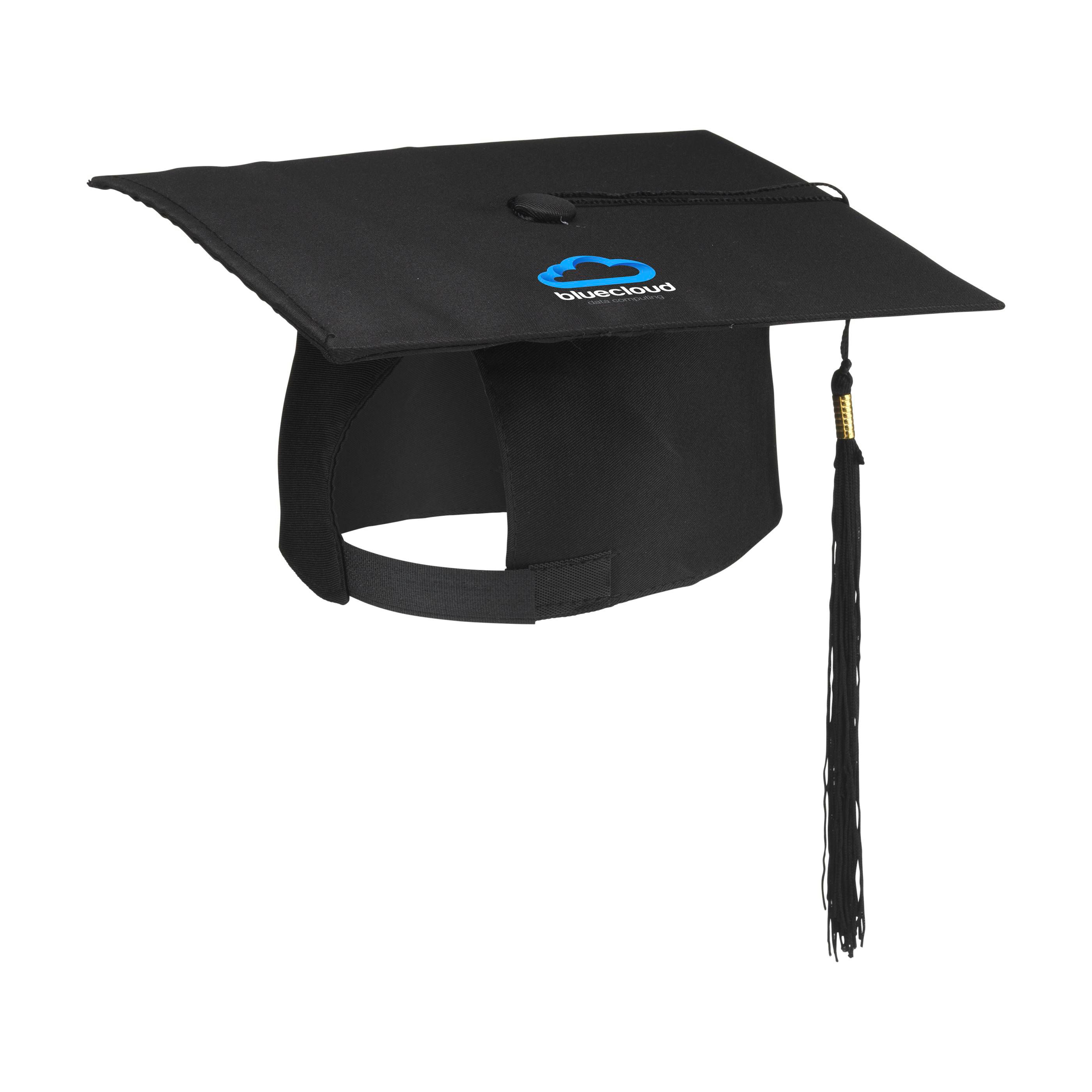 Vue 3 de Graduate Bonnet de diplômé