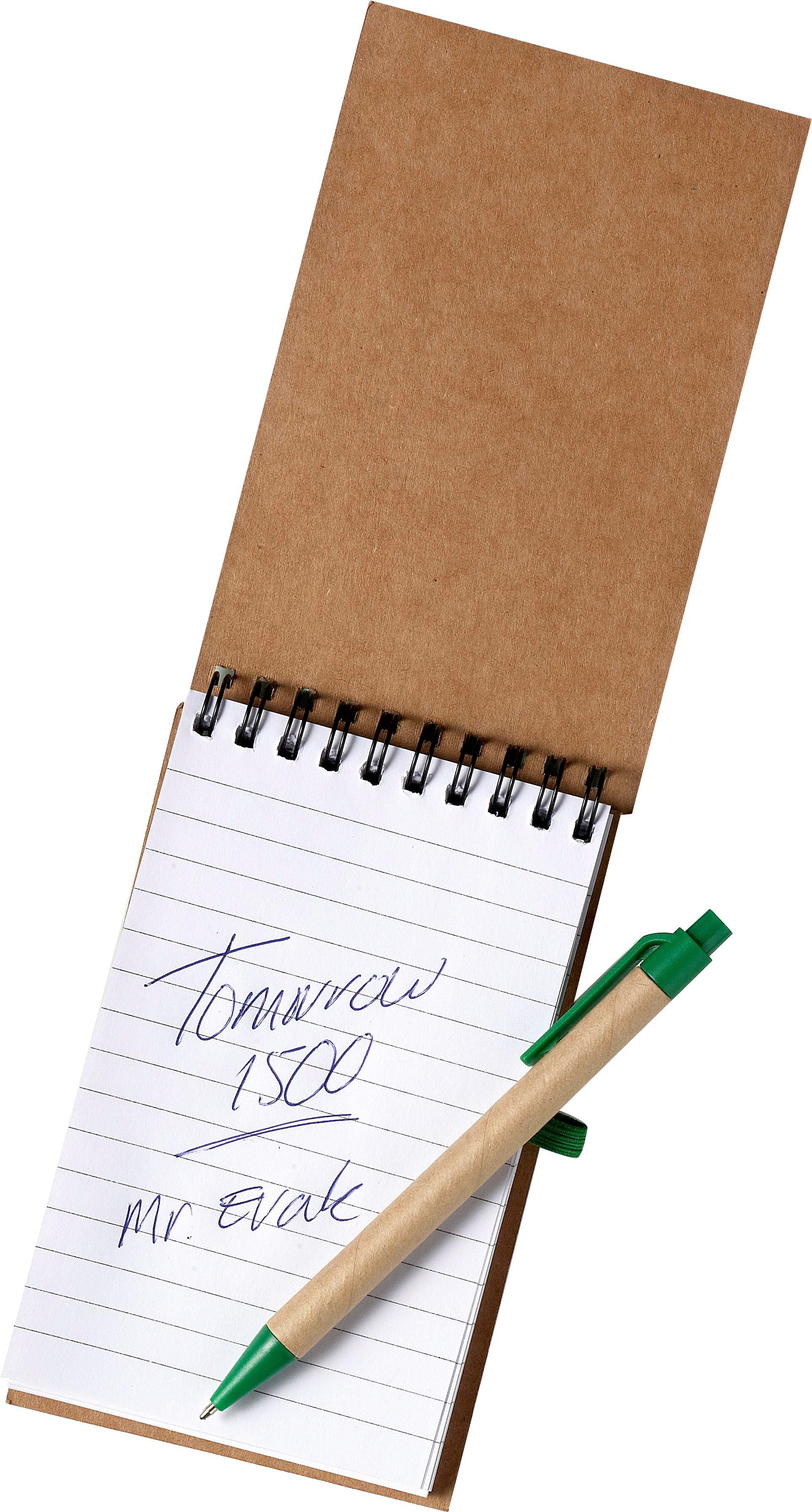 Vue 6 de Carnet Emory | Carton recyclé | A5 | Ligné