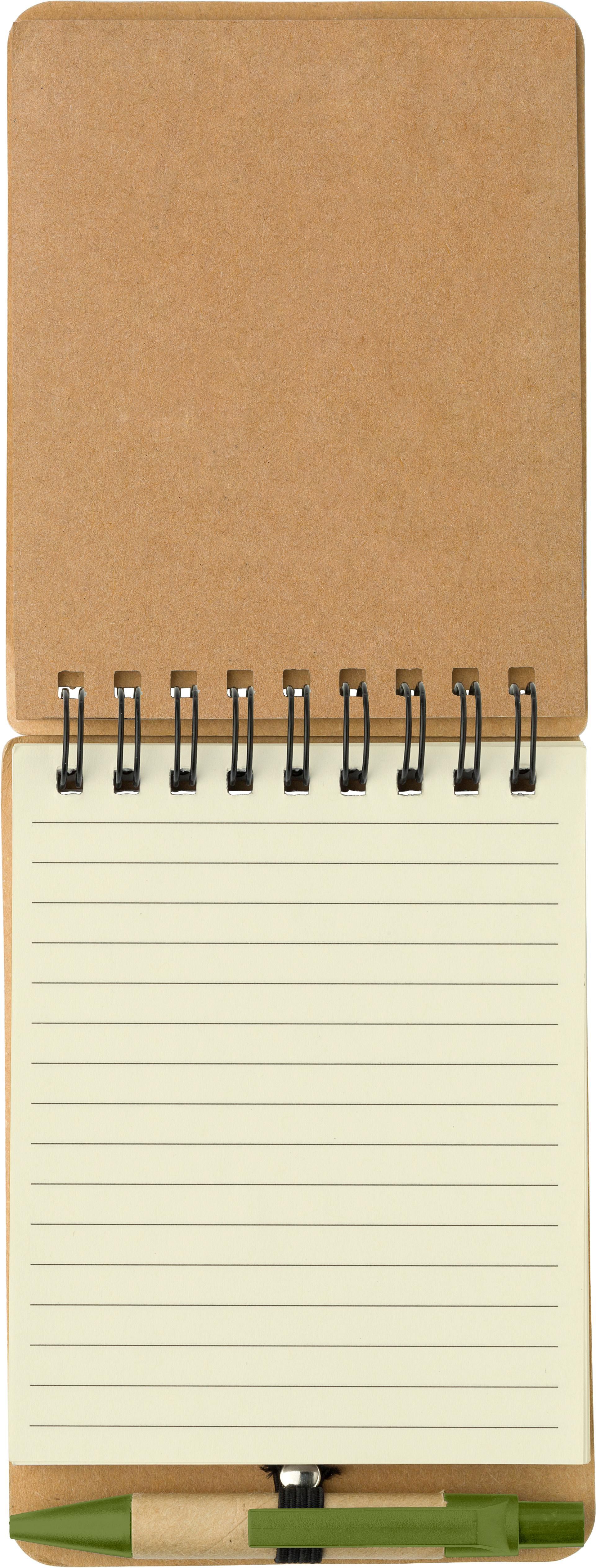 Vue 7 de Pochette de notes adhésives Rodrigo | Carton recyclé