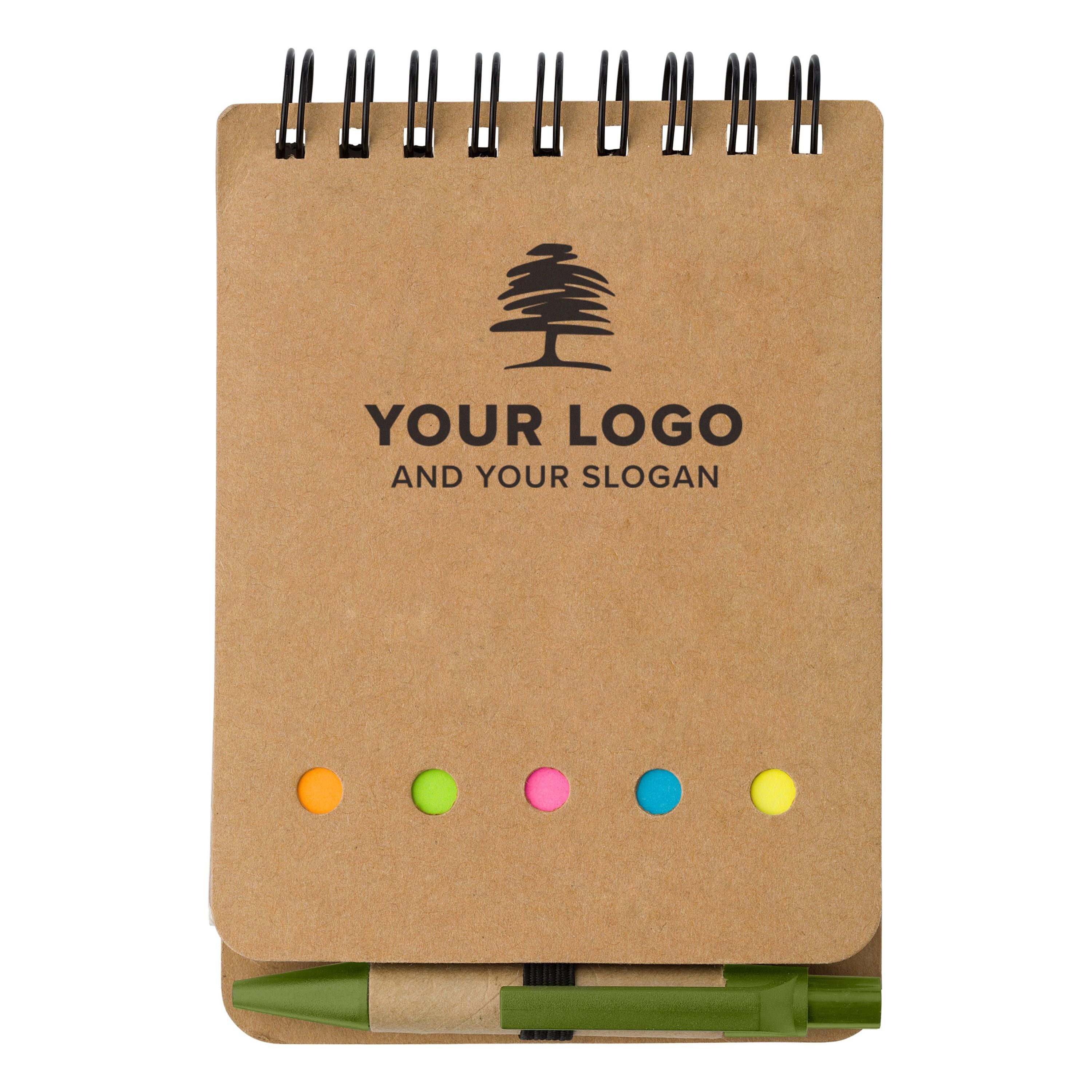 Vue 5 de Pochette de notes adhésives Rodrigo | Carton recyclé