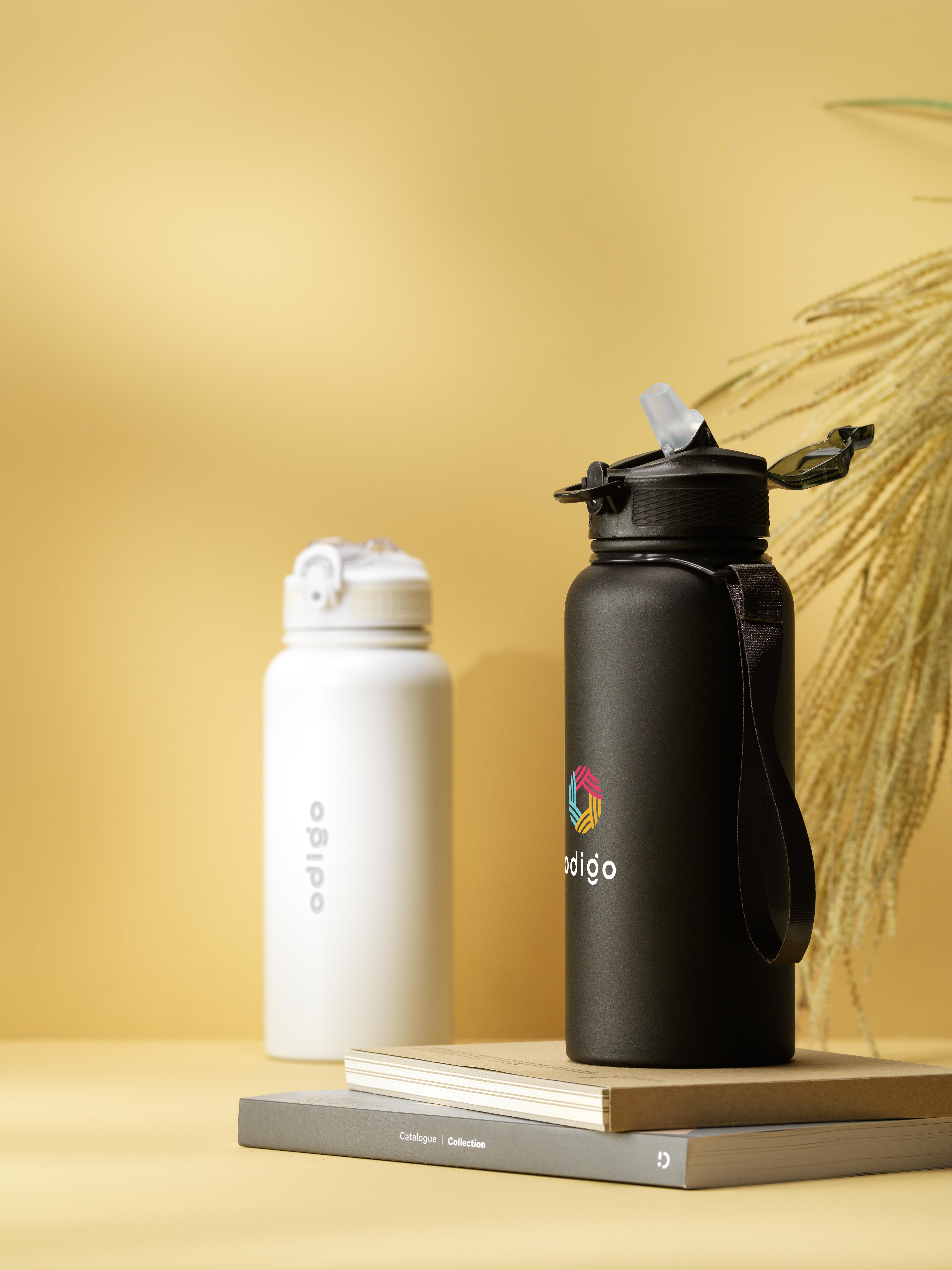 Vue 5 de AquaSteel XL Wide RCS Recycled Water Bottle 900 ml