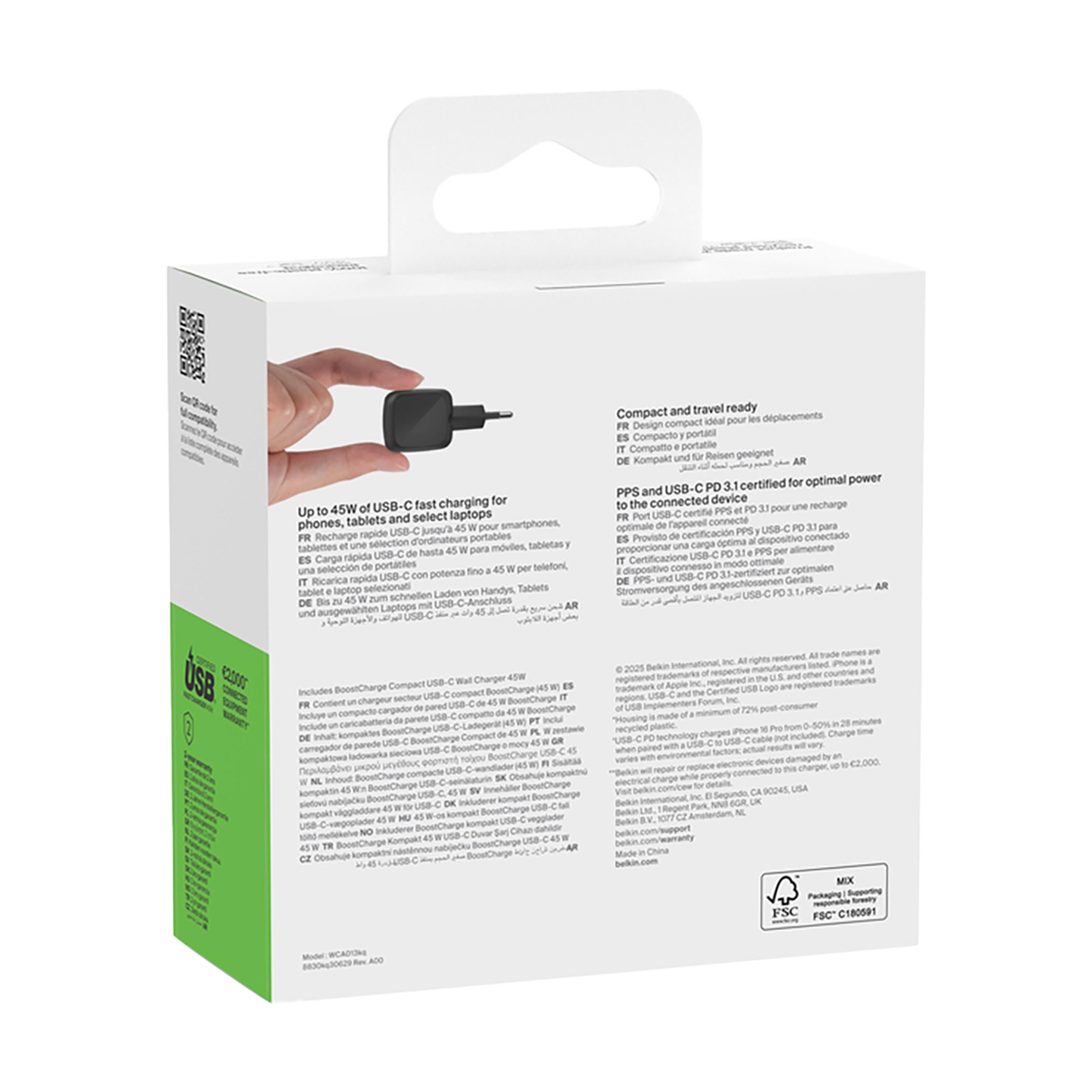 Vue 13 de Belkin 45W USB PD Wall Chargeur avec PPS