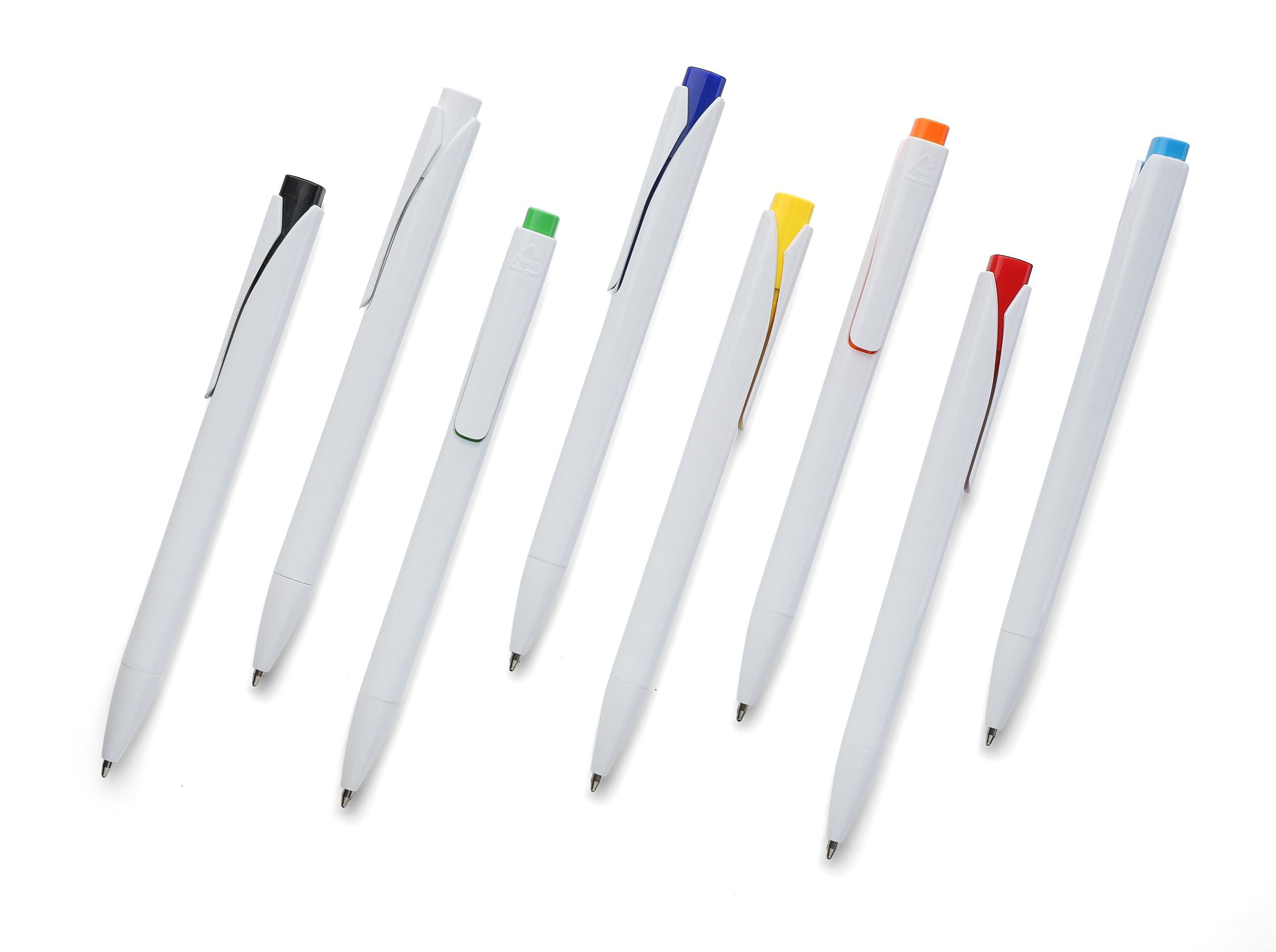 Vue 11 de Stylo bille Oasis | Recyclé | Forme carrée