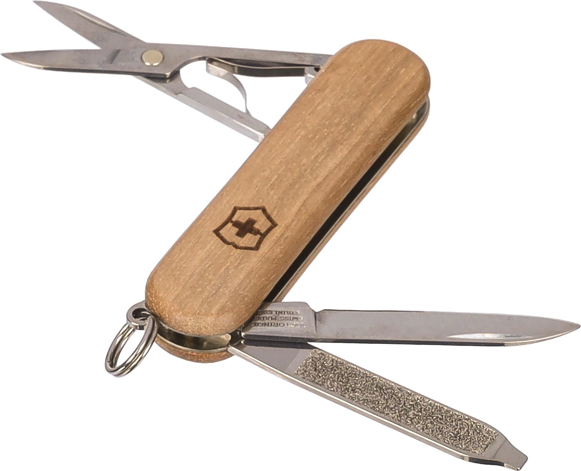 Vue 2 de Victorinox couteau de poche Classic SD Wood | 5 fonctions