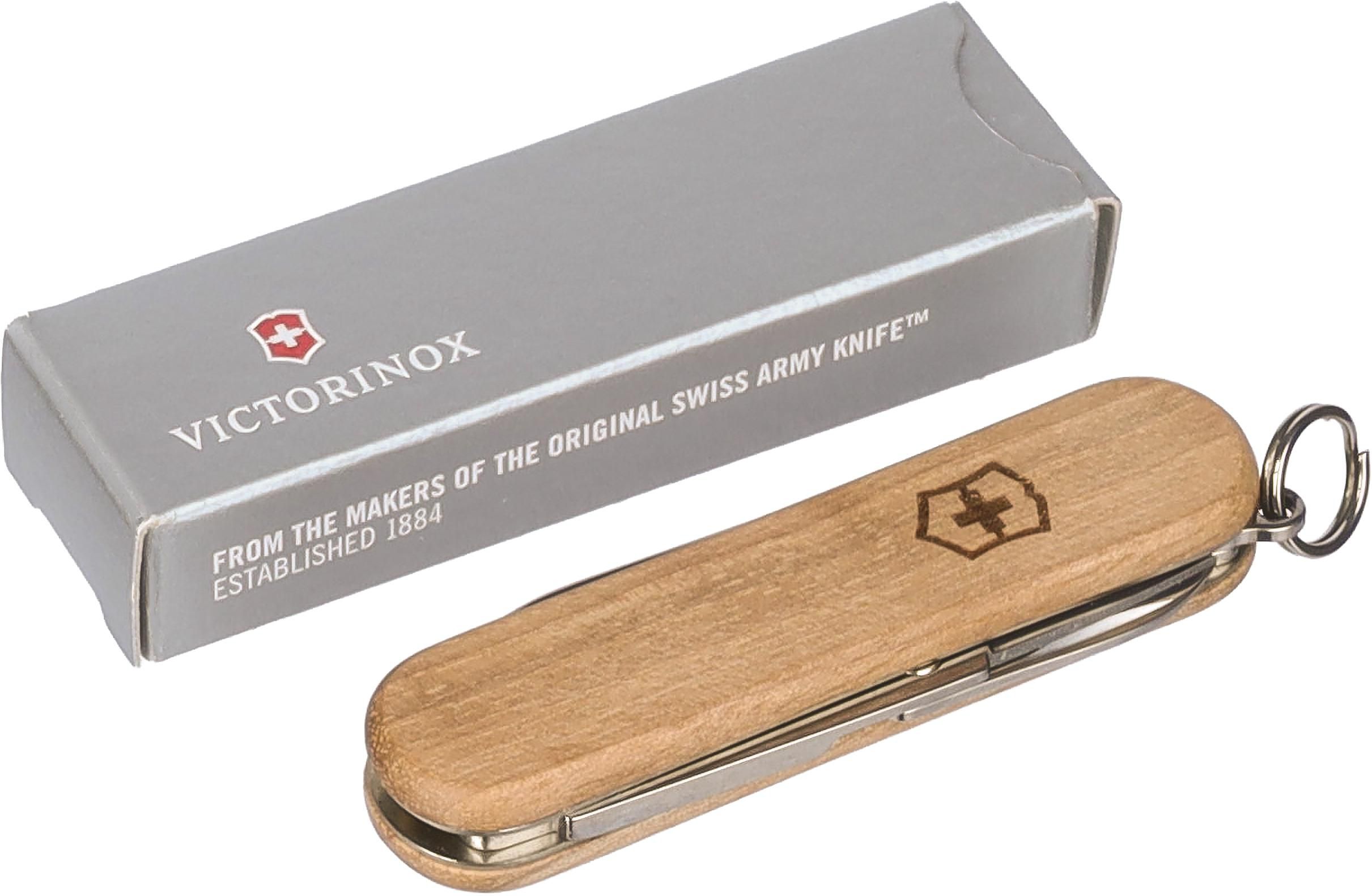 Vue 5 de Victorinox couteau de poche Classic SD Wood | 5 fonctions