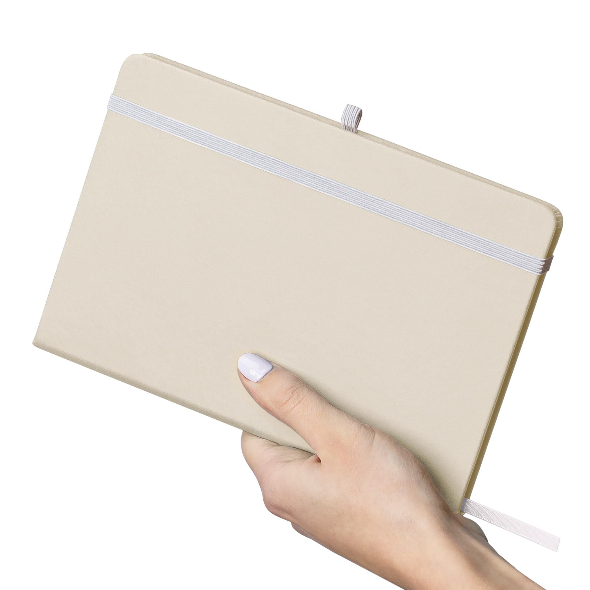 Vue 3 de Carnet Bloom | PU recyclé | A5 | Ligné