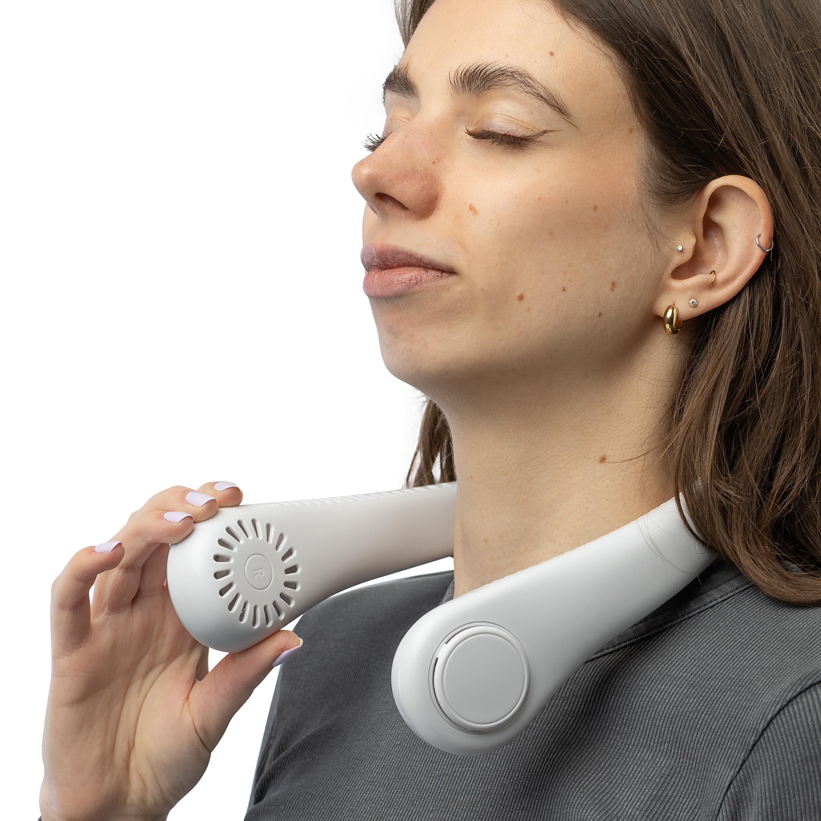 Vue 4 de Ventilateur de cou Fresh | Rechargeable
