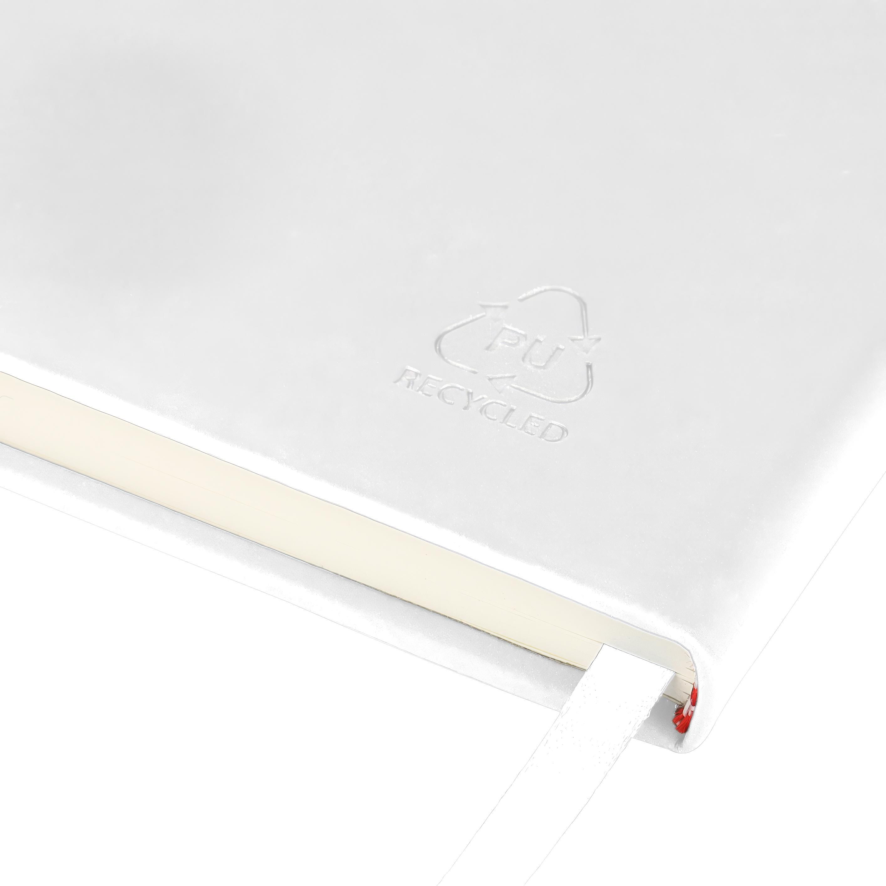 Vue 8 de Carnet Azure | PU recyclé | A4 | Ligné