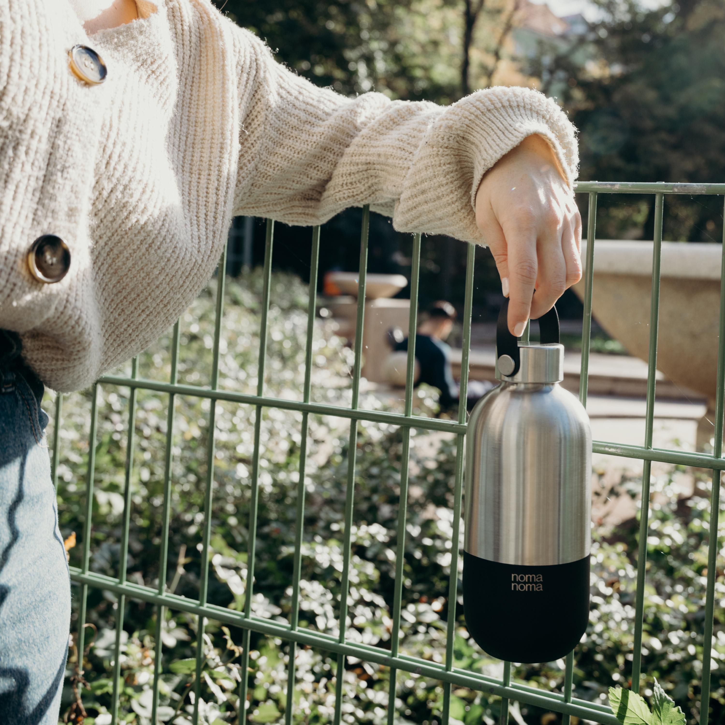 Vue 9 de Noma Noma Recycled Steel Insulated Bottle 750 ml bouteille thermos