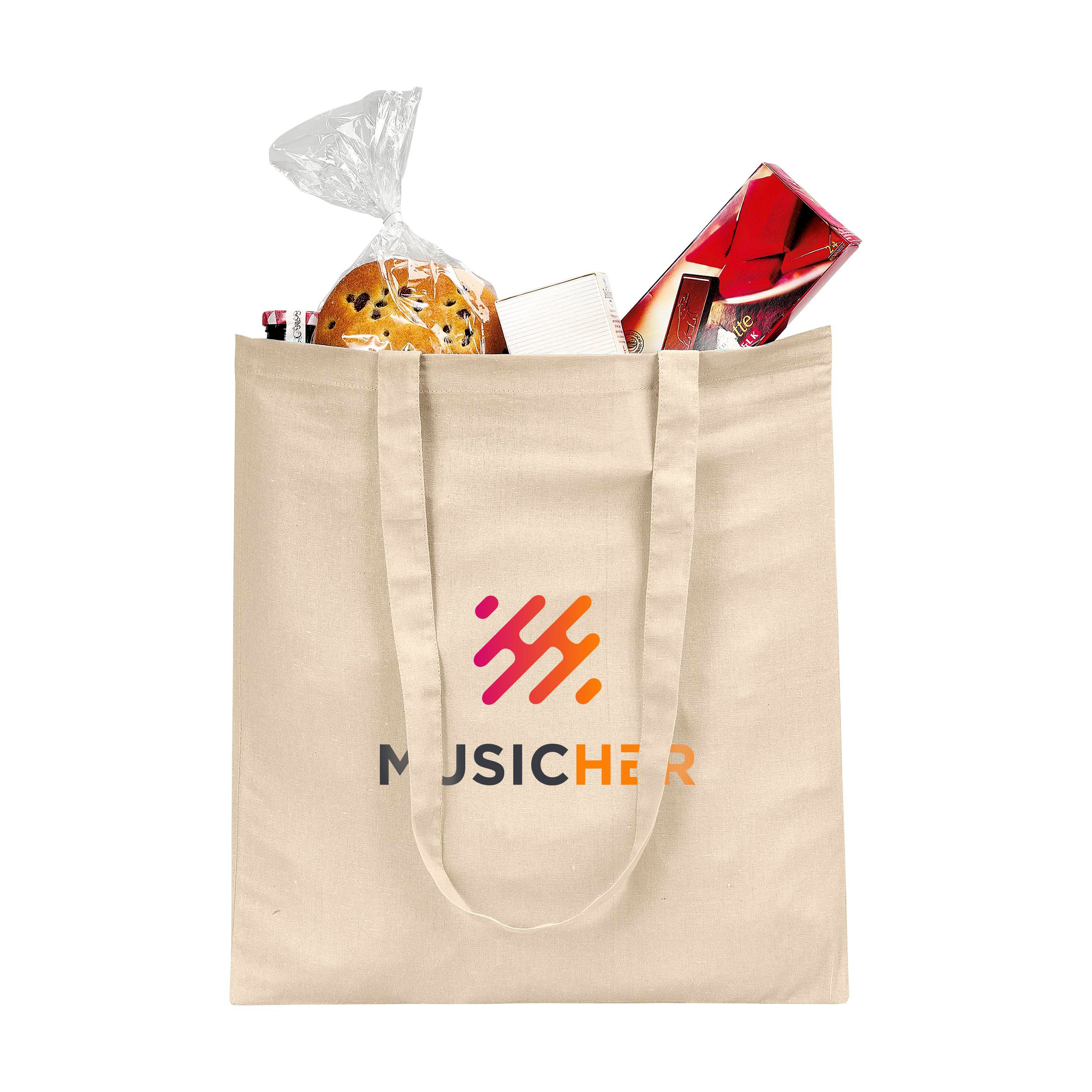 Vue 2 de Shoppy Colour Bag sac (120 g/m²) shopping