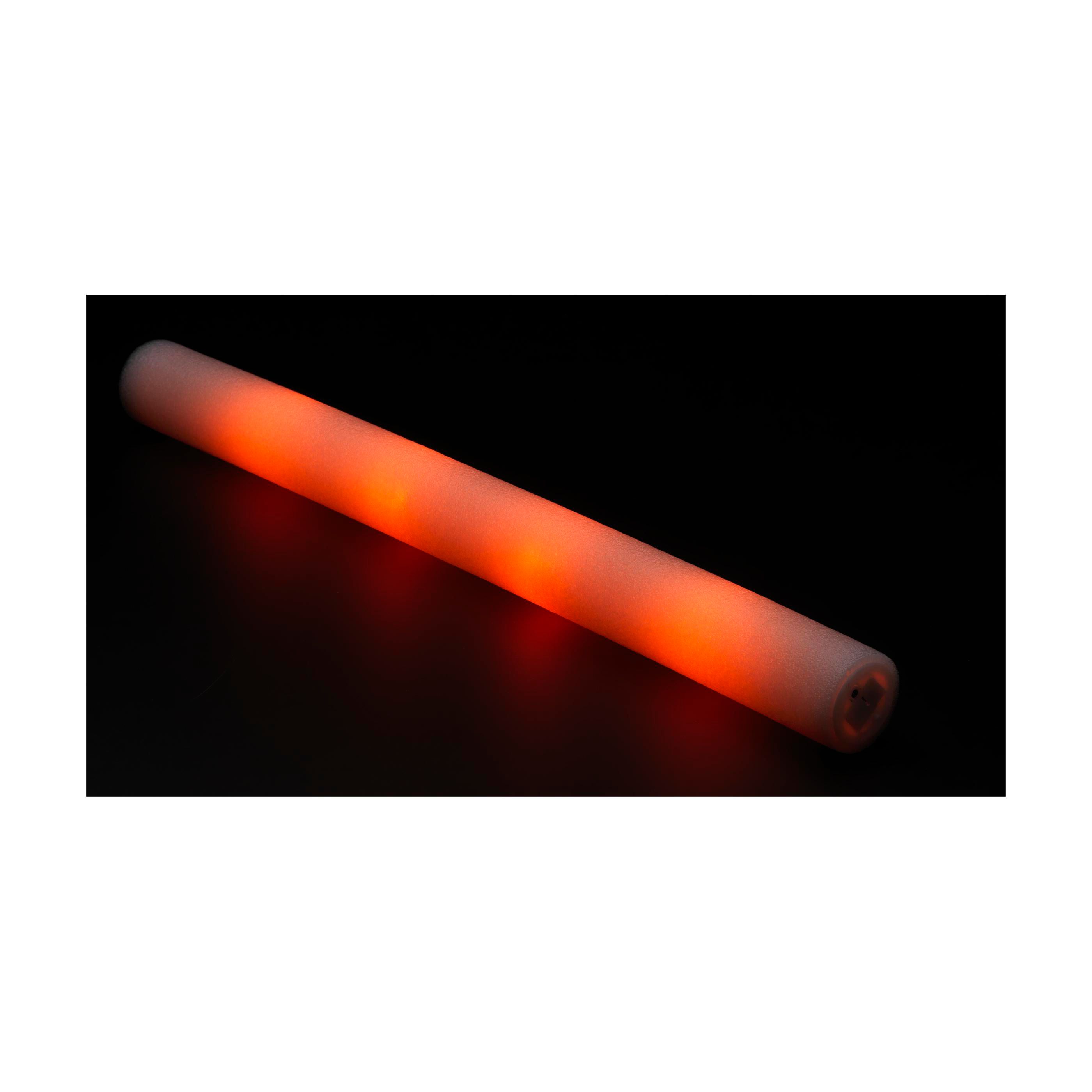 Vue 2 de Foam Party Glow LED Stick Orange