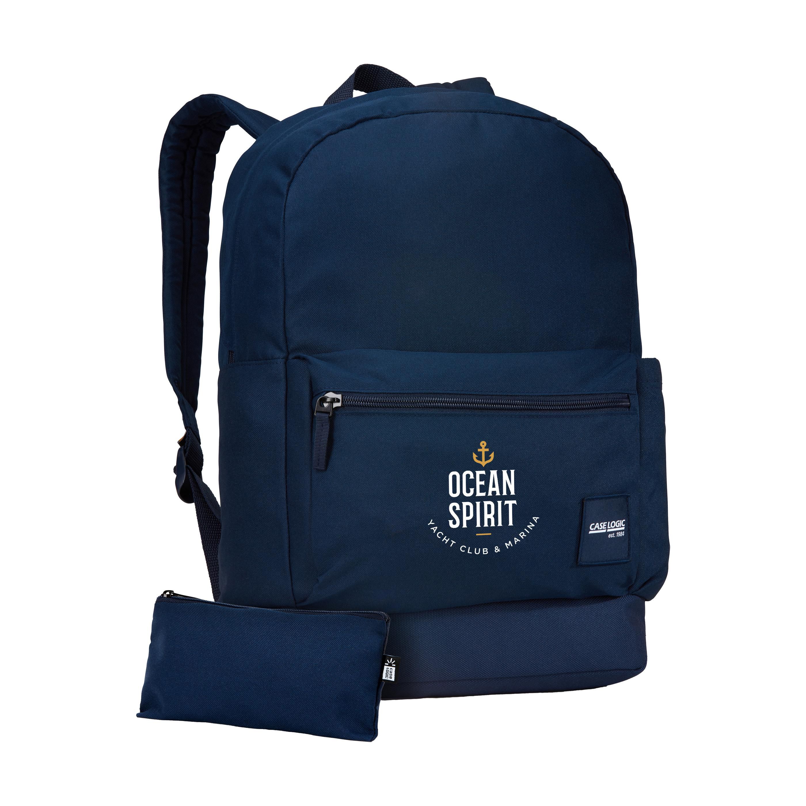 Vue 2 de Case Logic Commence Recycled Backpack 15,6 inch sac
