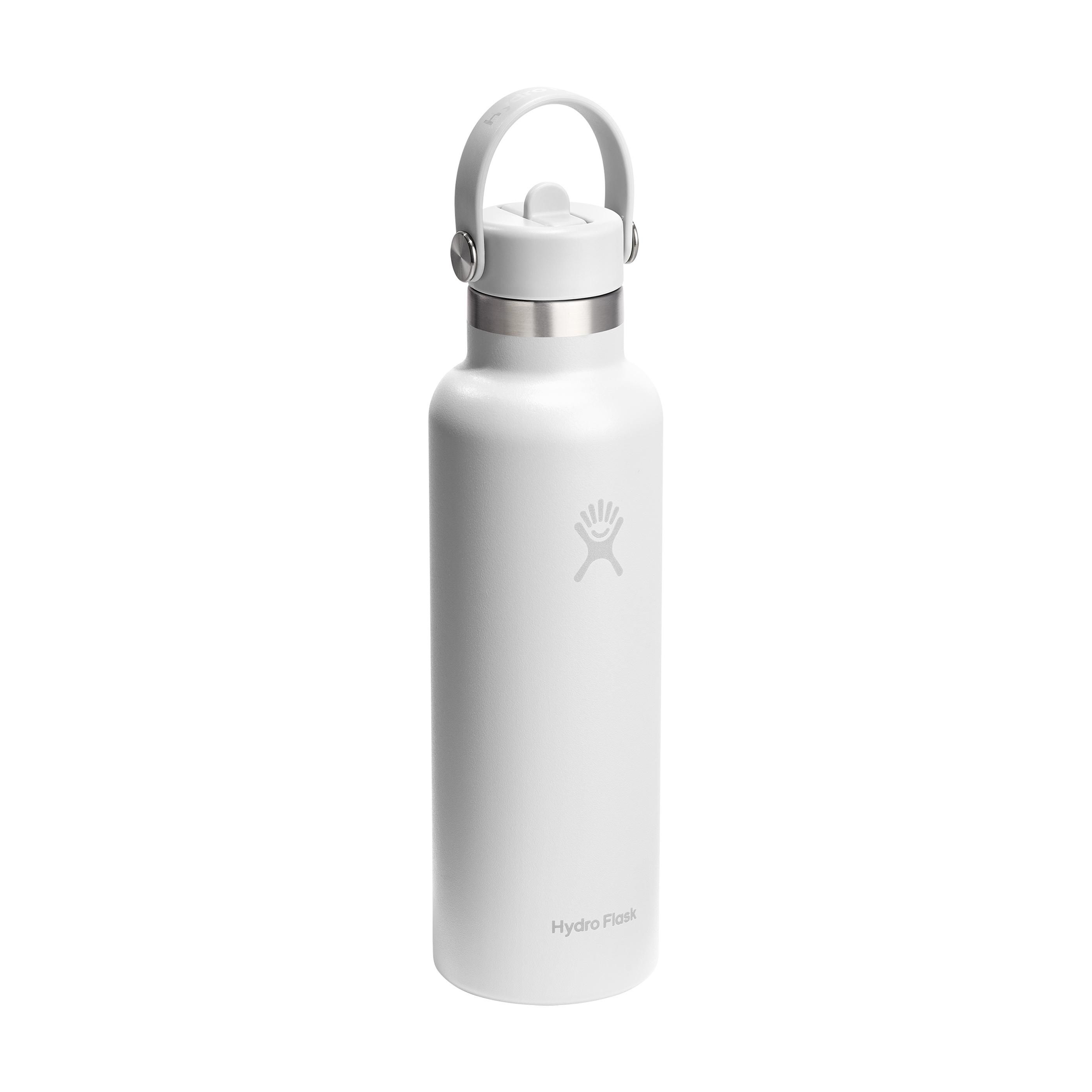 Vue 6 de Hydro Flask Standard Mouth with Flex Straw Cap 621 ml bouteille d'eau