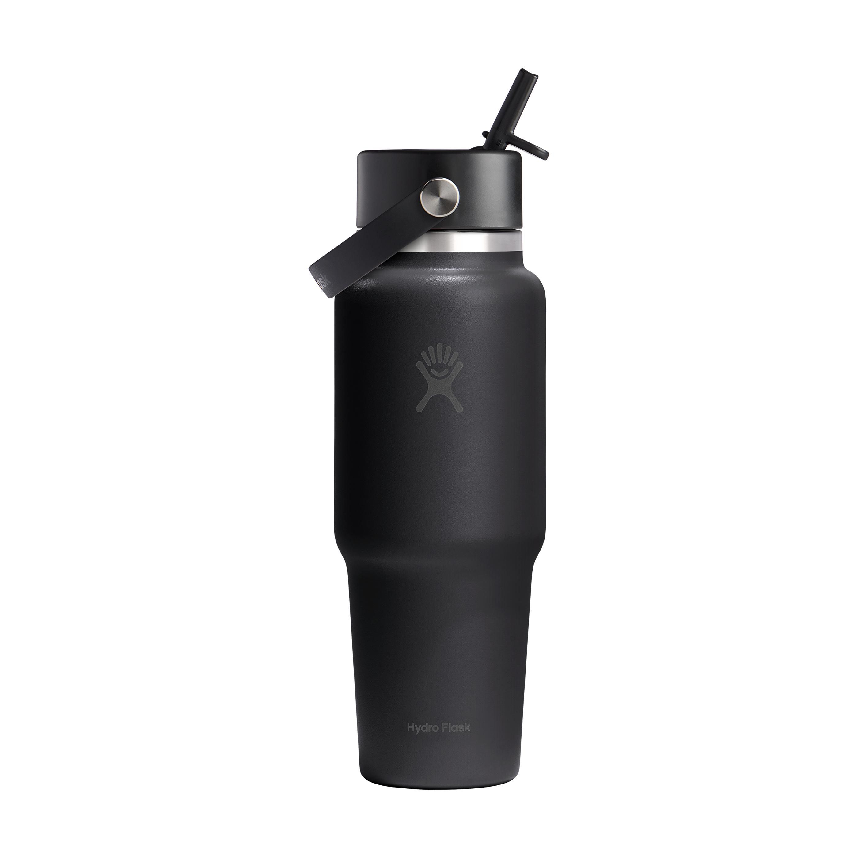 Vue 7 de Hydro Flask Wide Mouth Travel Bottle with Flex Straw Cap 946 ml bouteille d'eau