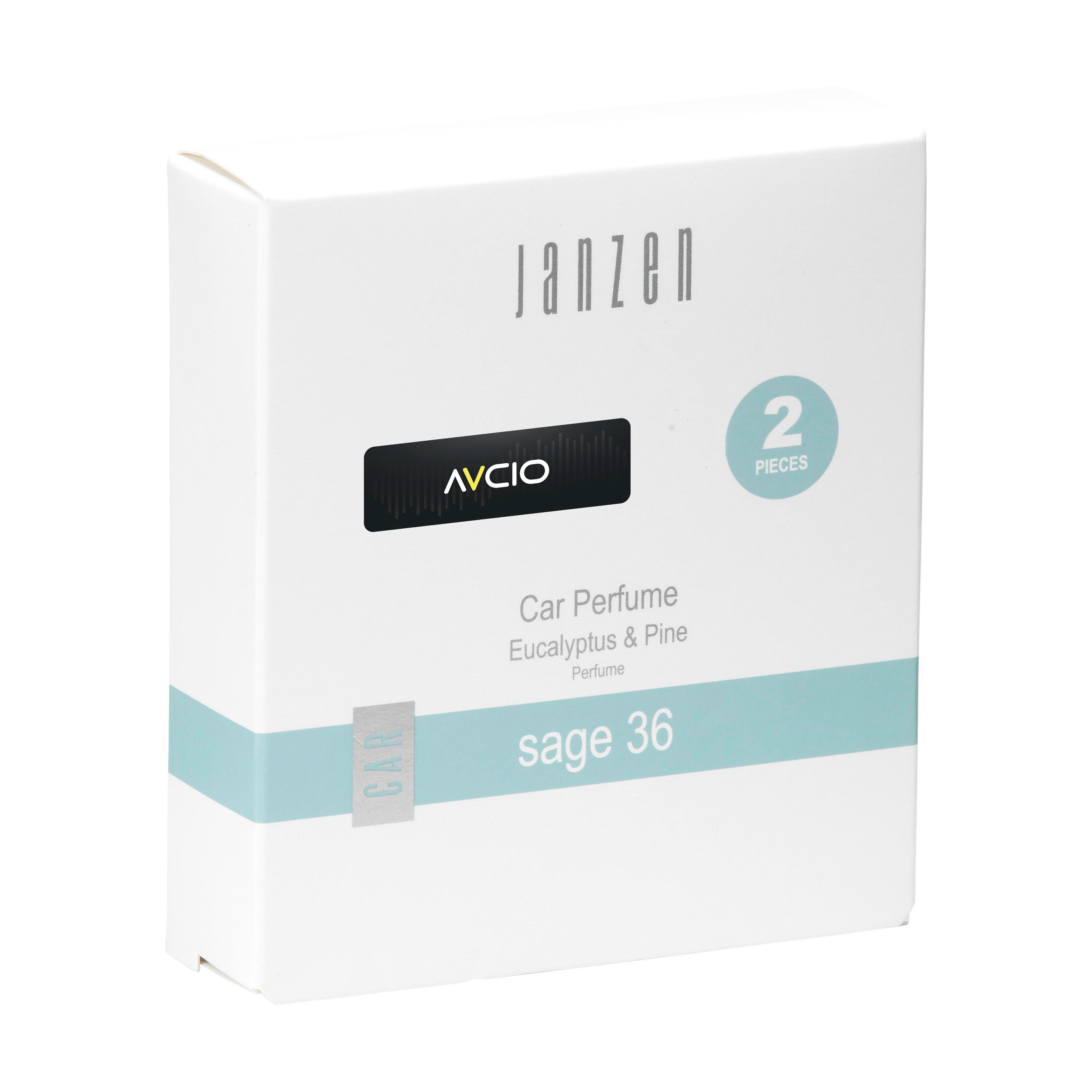 Vue 4 de JANZEN Car Perfume Sage 36
