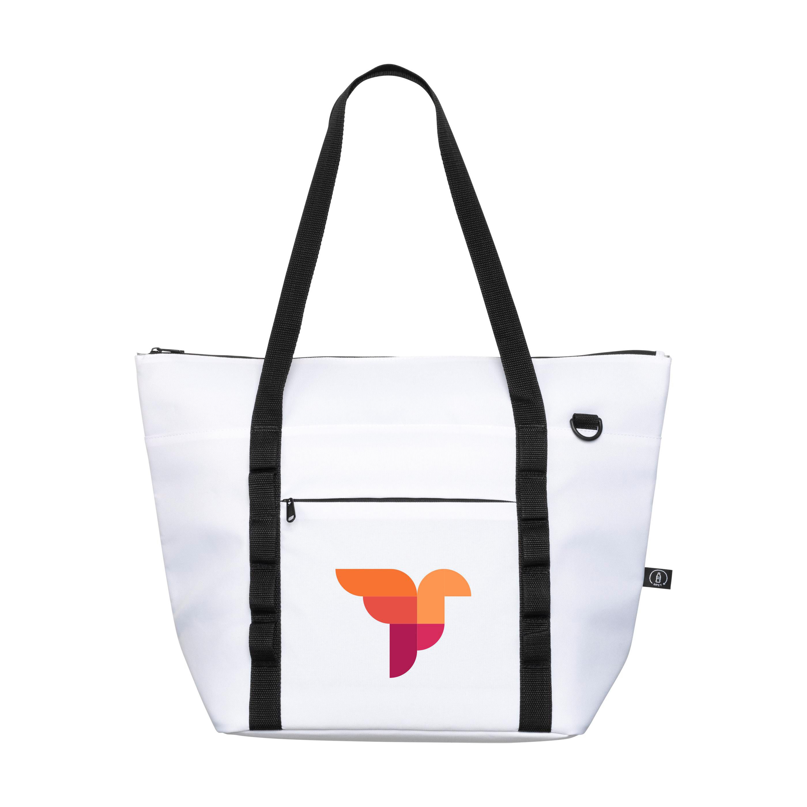 Vue 2 de Alpina GRS Recycled Cooler Bag sac isotherme