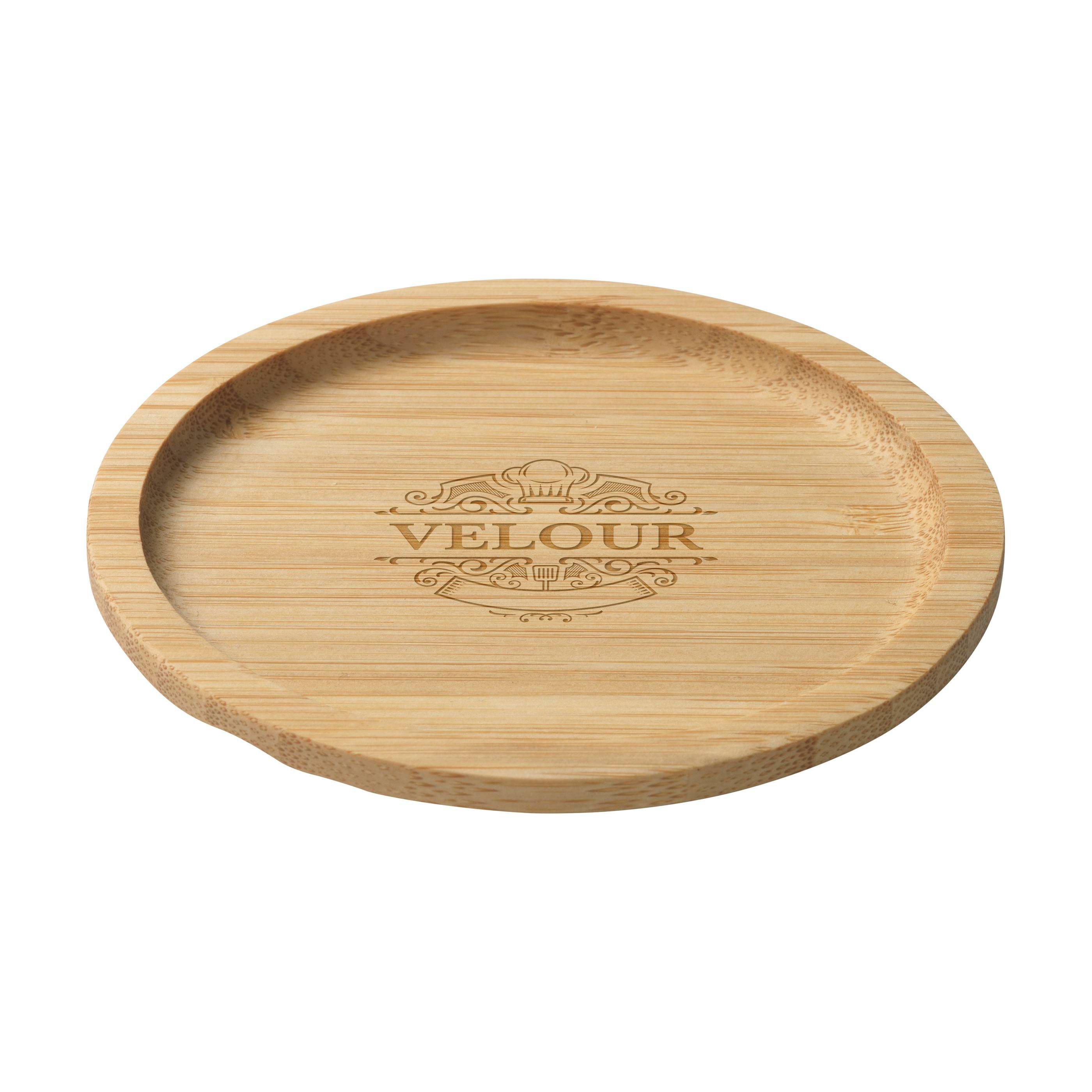Vue 3 de Wooosh Piccolo Bamboo Wine Glass Topper