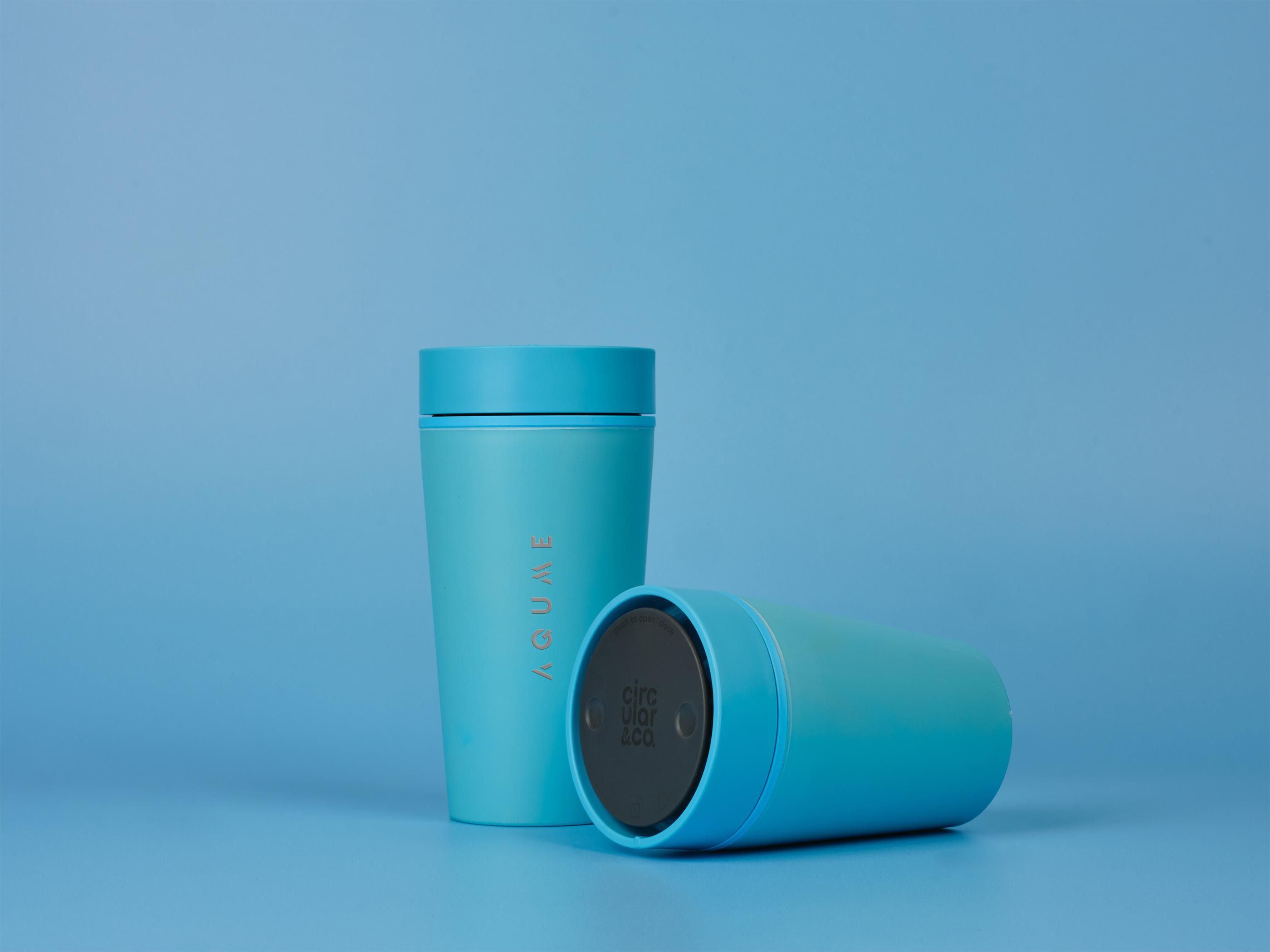Vue 5 de Circular&Co Recycled Bubblegum Coffee Cup 340 ml mug