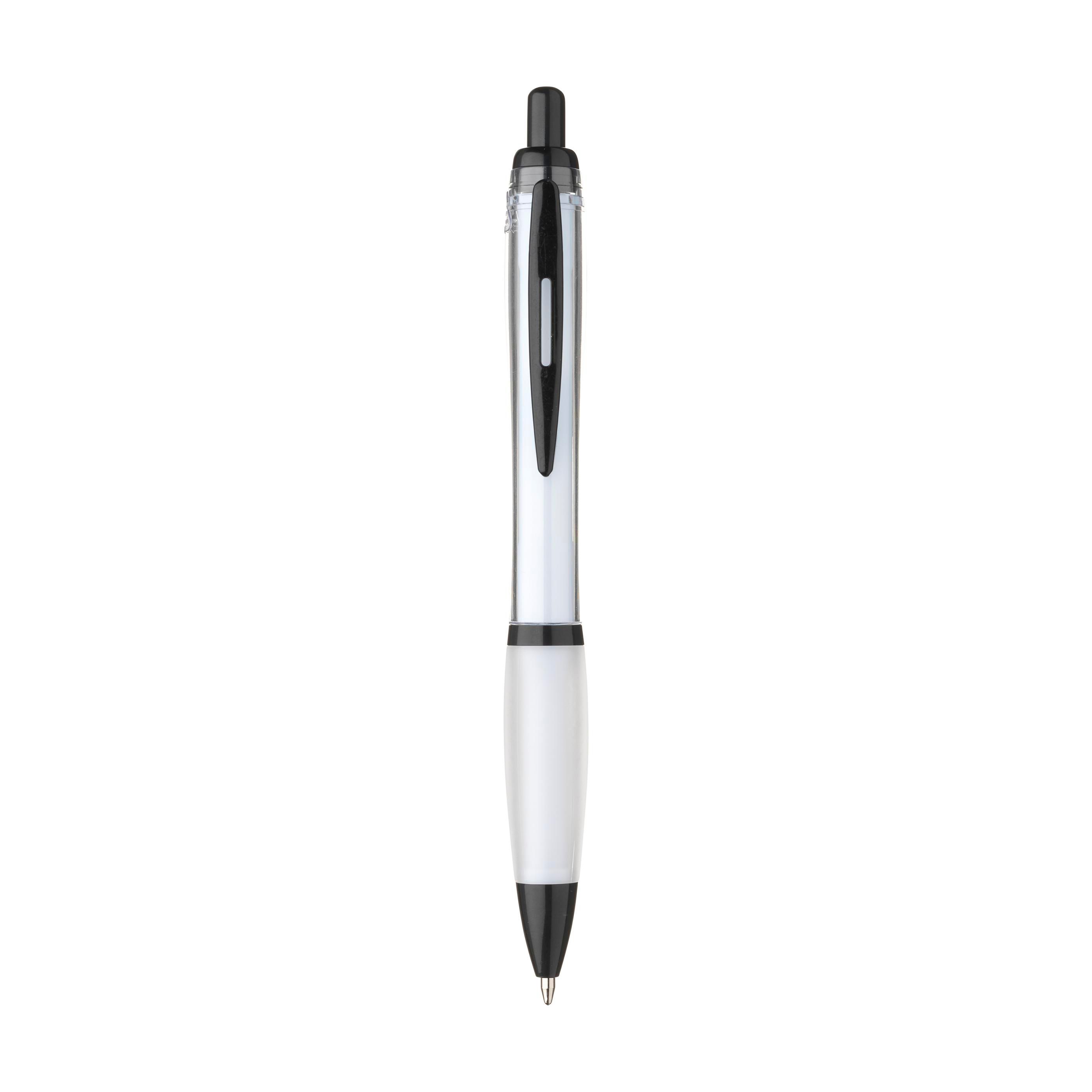 Vue 2 de Athos TransBlack RCS Recycled ABS stylo