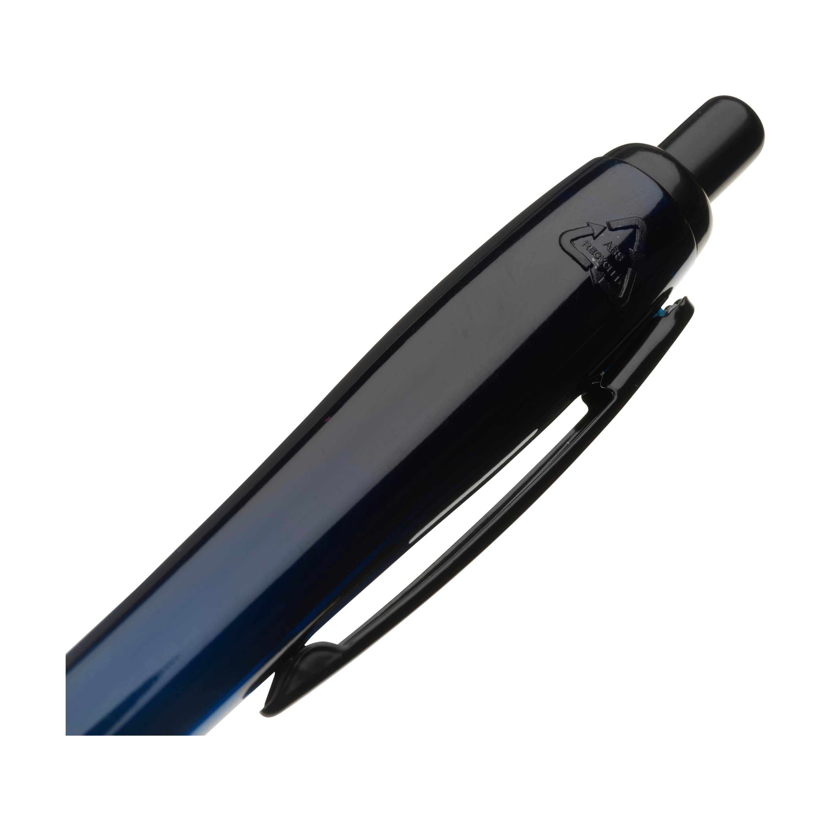 Vue 8 de Athos TransBlack RCS Recycled ABS stylo