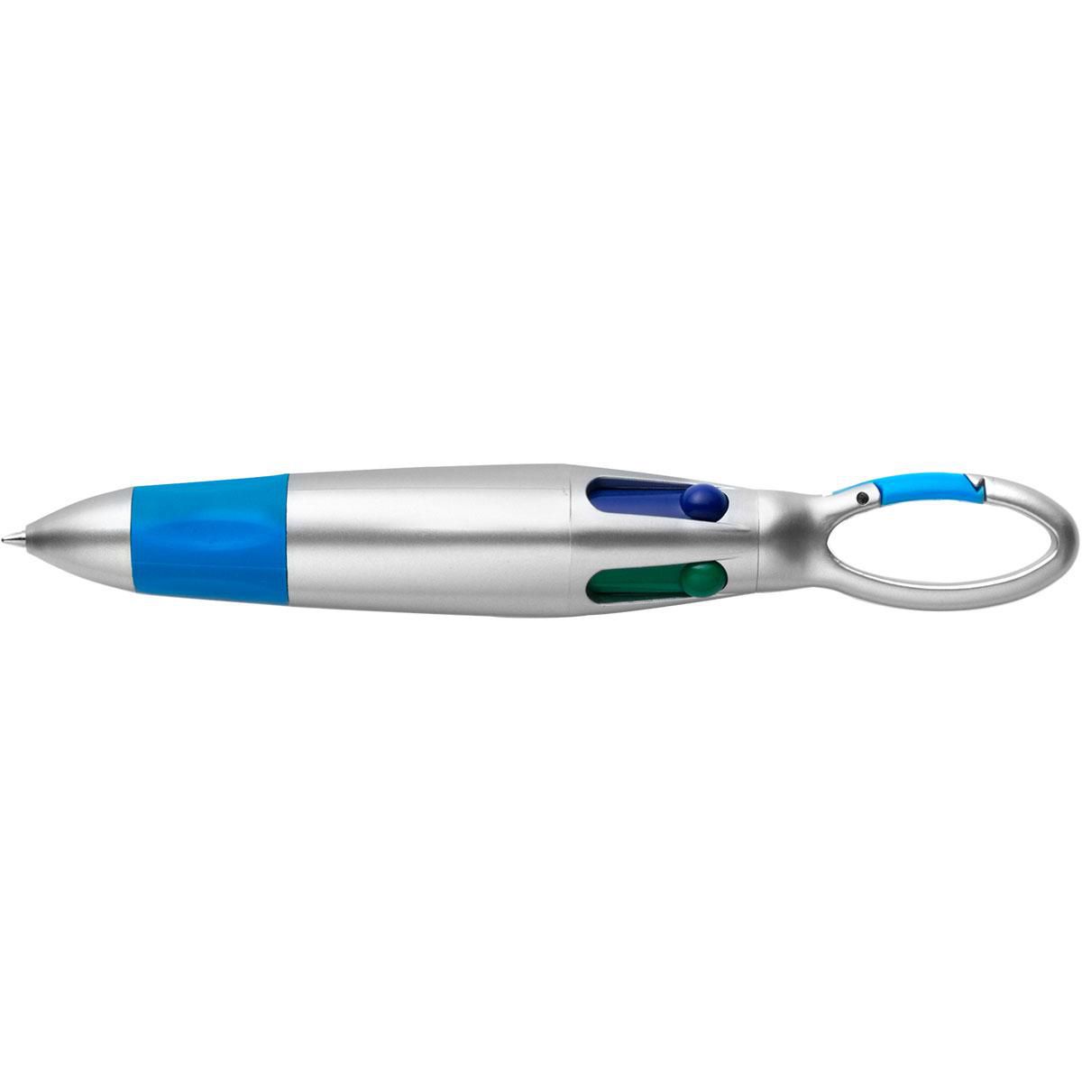 Stylo bille Marvin | Plastique | 4 couleurs d'encre