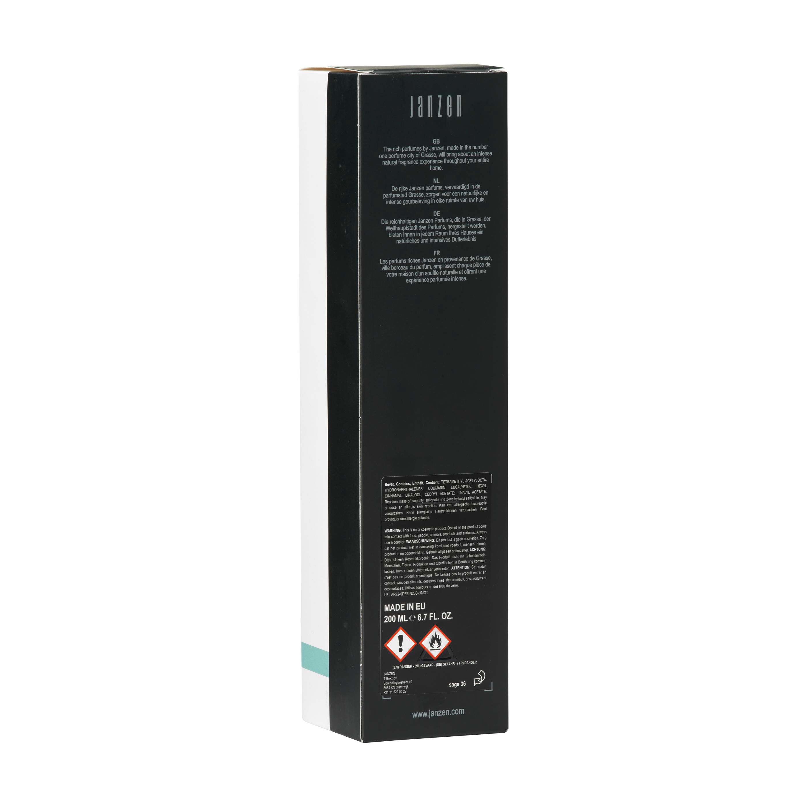 Vue 6 de JANZEN Diffuser Sage 36 bâtonnets parfumée