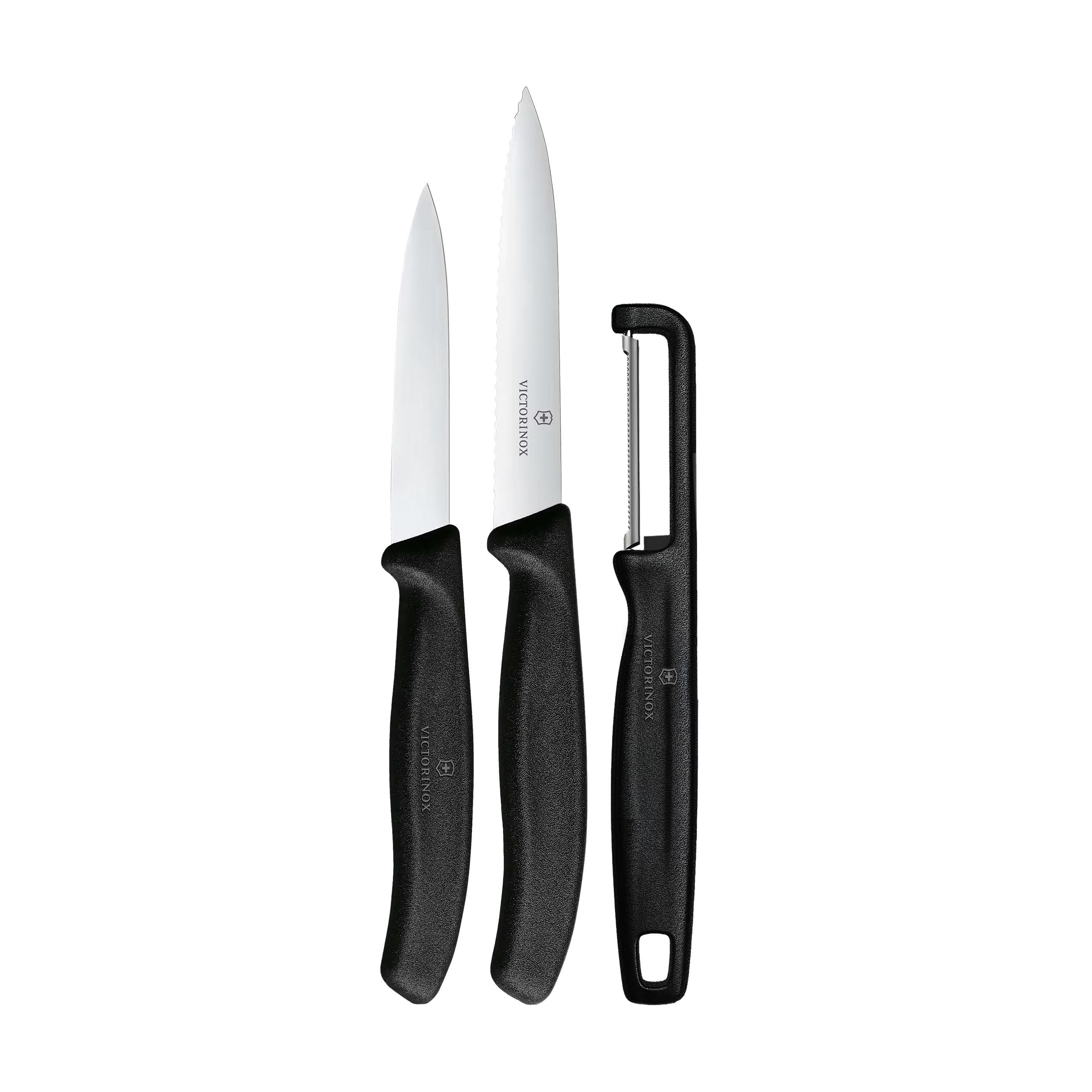Vue 2 de Victorinox Swiss Classic Set de Couteaux de Cuisine 3 pièces