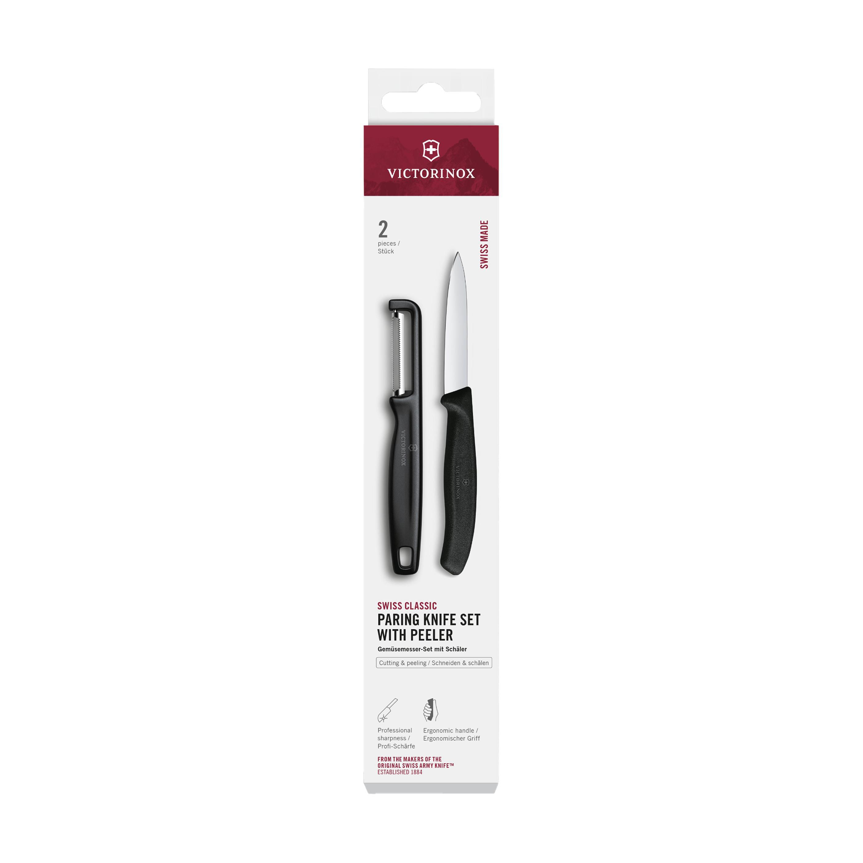 Vue 3 de Victorinox Swiss Classic Set de Couteaux de Cuisine 2 pièces