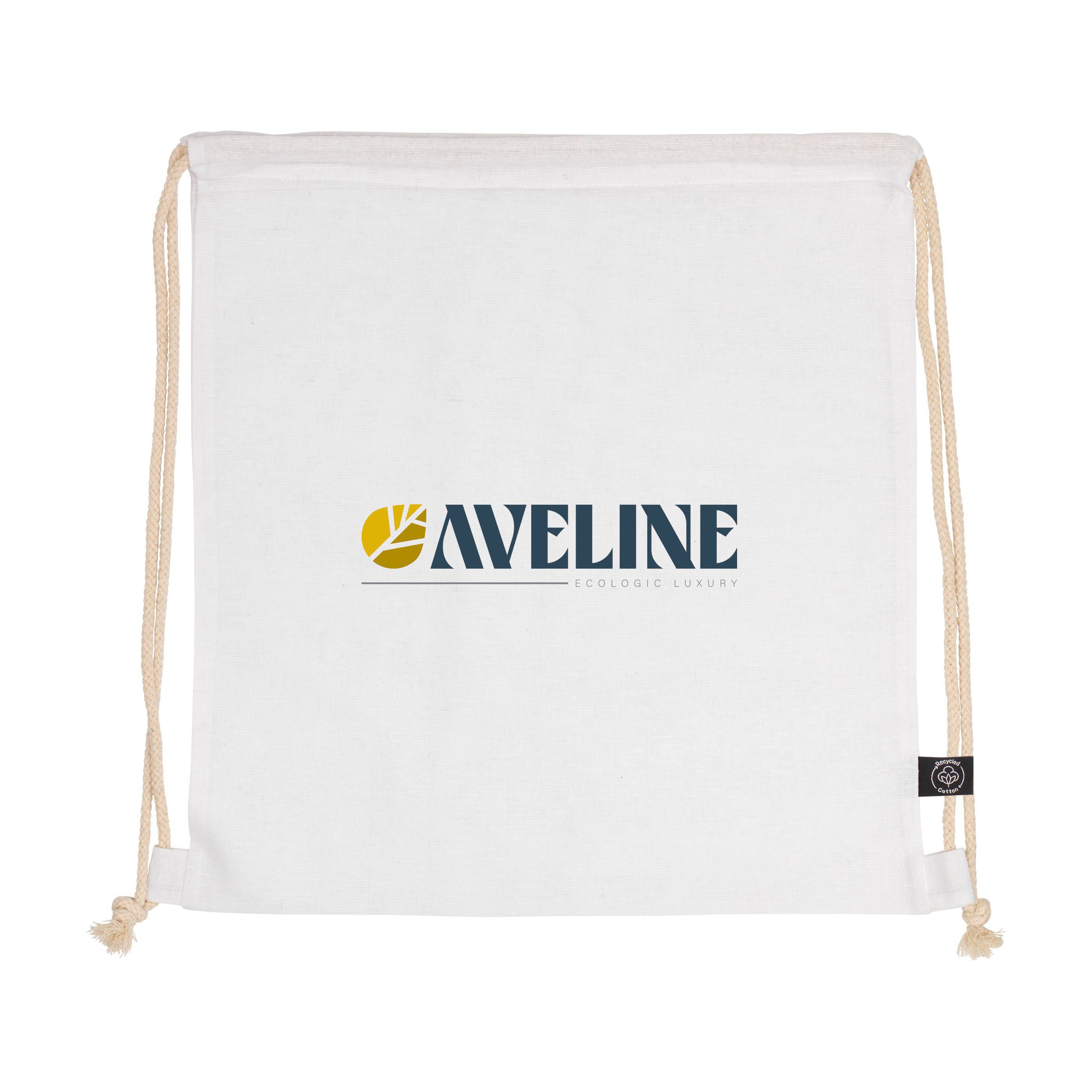 Vue 2 de PromoColour GRS Recycled Cotton Backpack (150 g/m²)