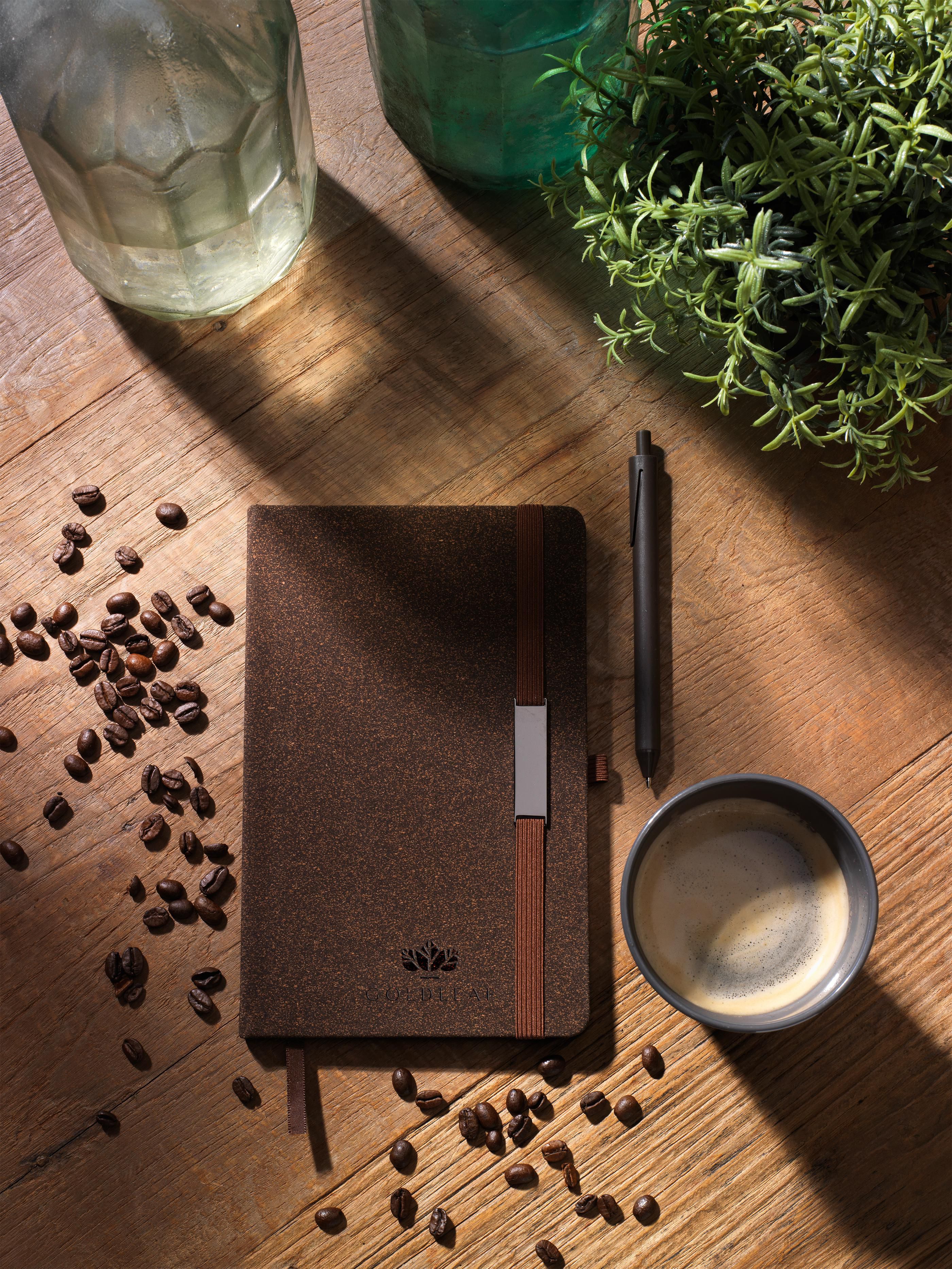 Vue 6 de Clifton CoffeeGround Notebook A5 carnet de notes