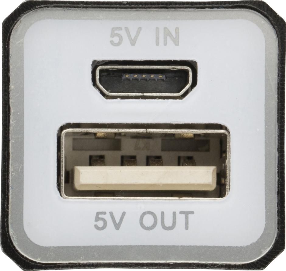 Vue 4 de Batterie externe Kathy | 2 600 mAh