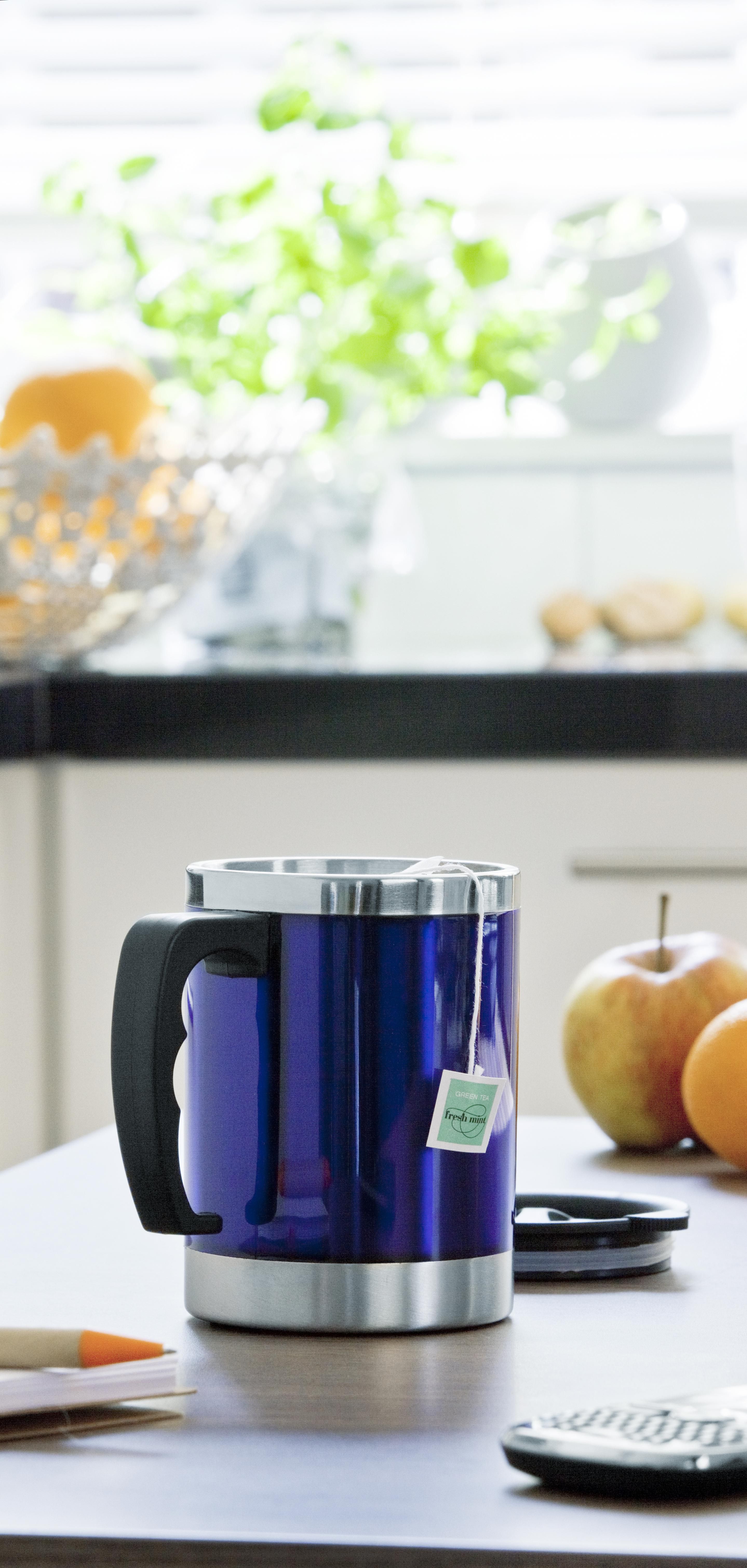 Vue 6 de Mug isotherme Gabi | Inox | Double paroi | 400 ml