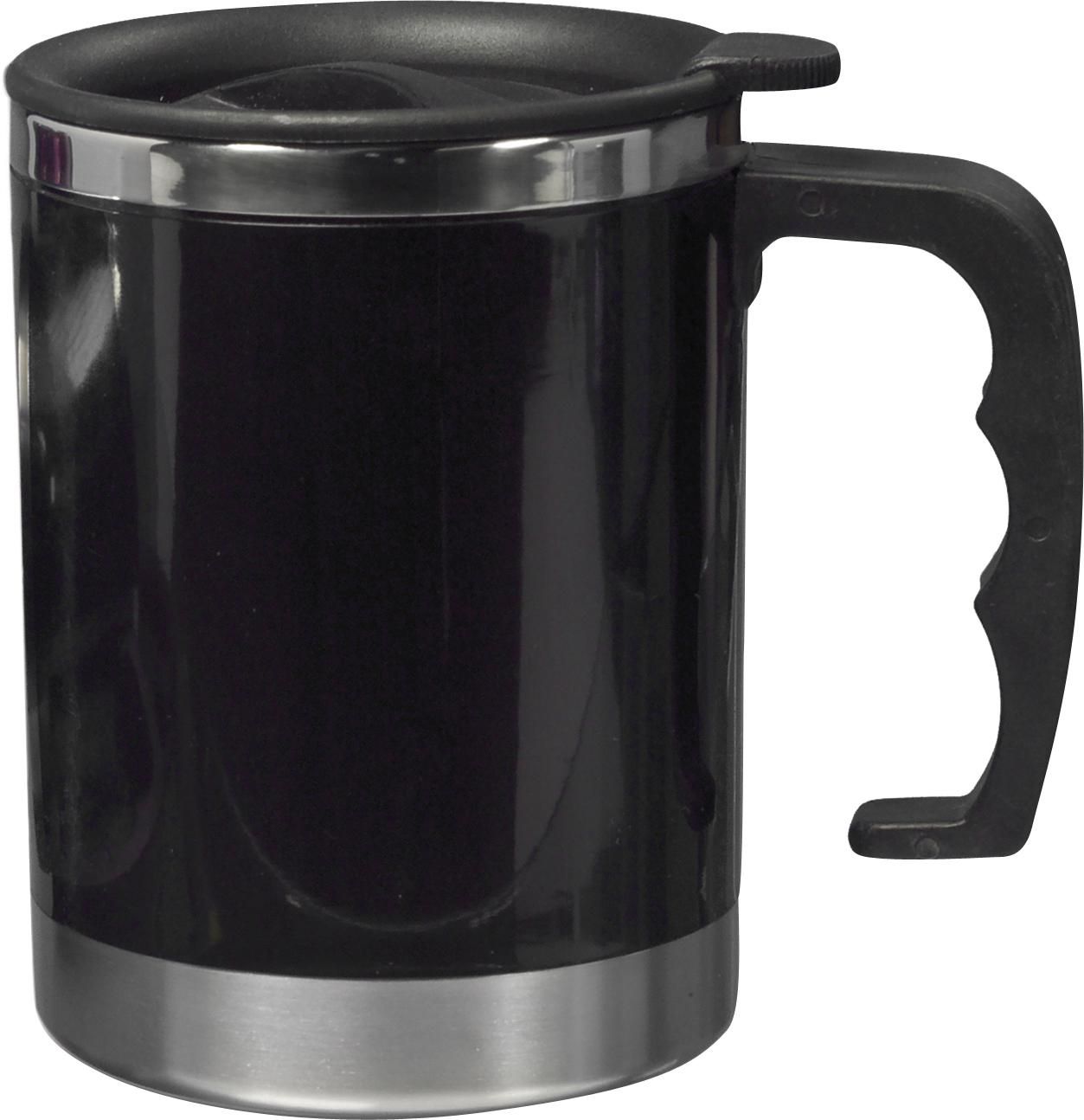 Vue 5 de Mug isotherme Gabi | Inox | Double paroi | 400 ml