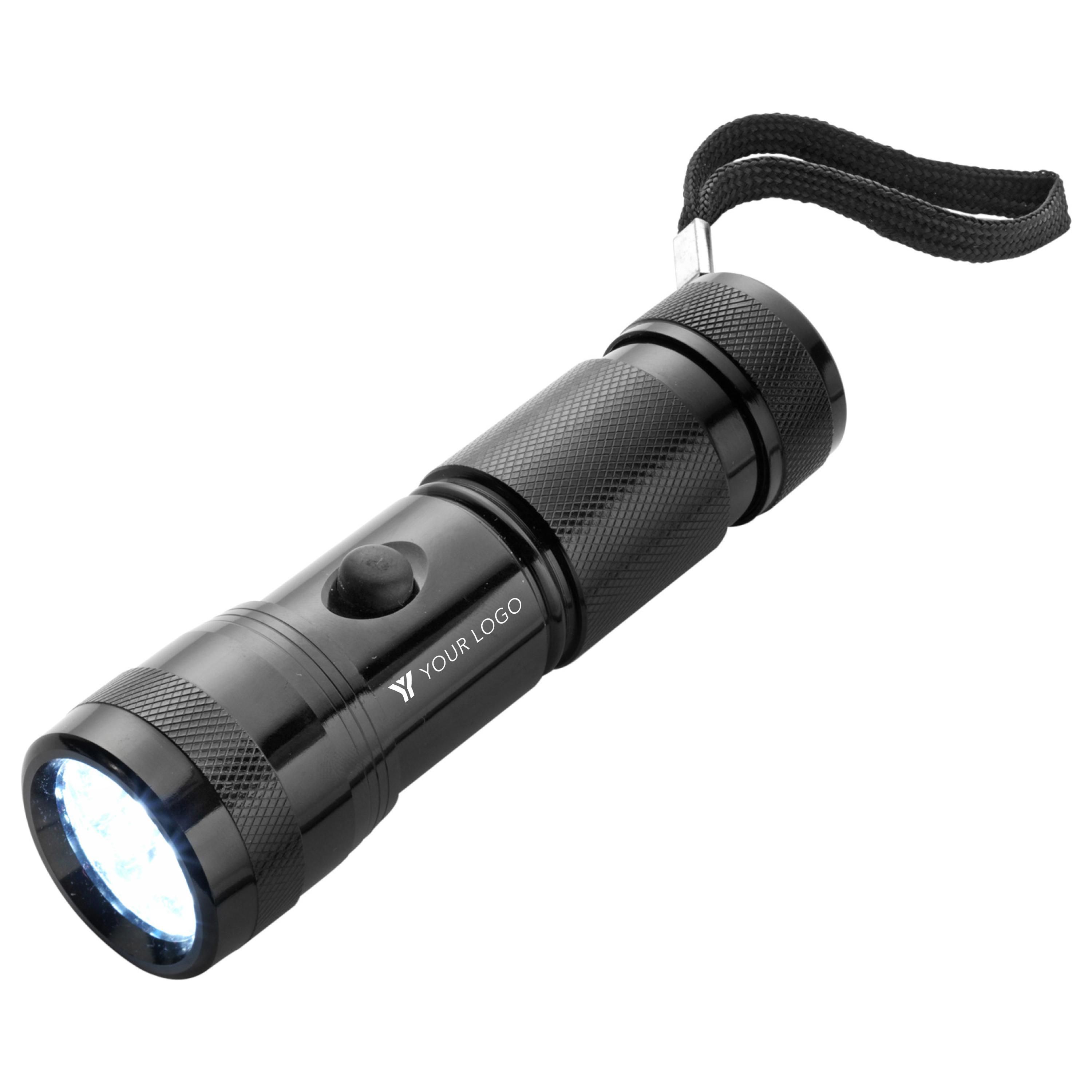 Vue 4 de Lampe de poche Romeo | Aluminium | 14 LED