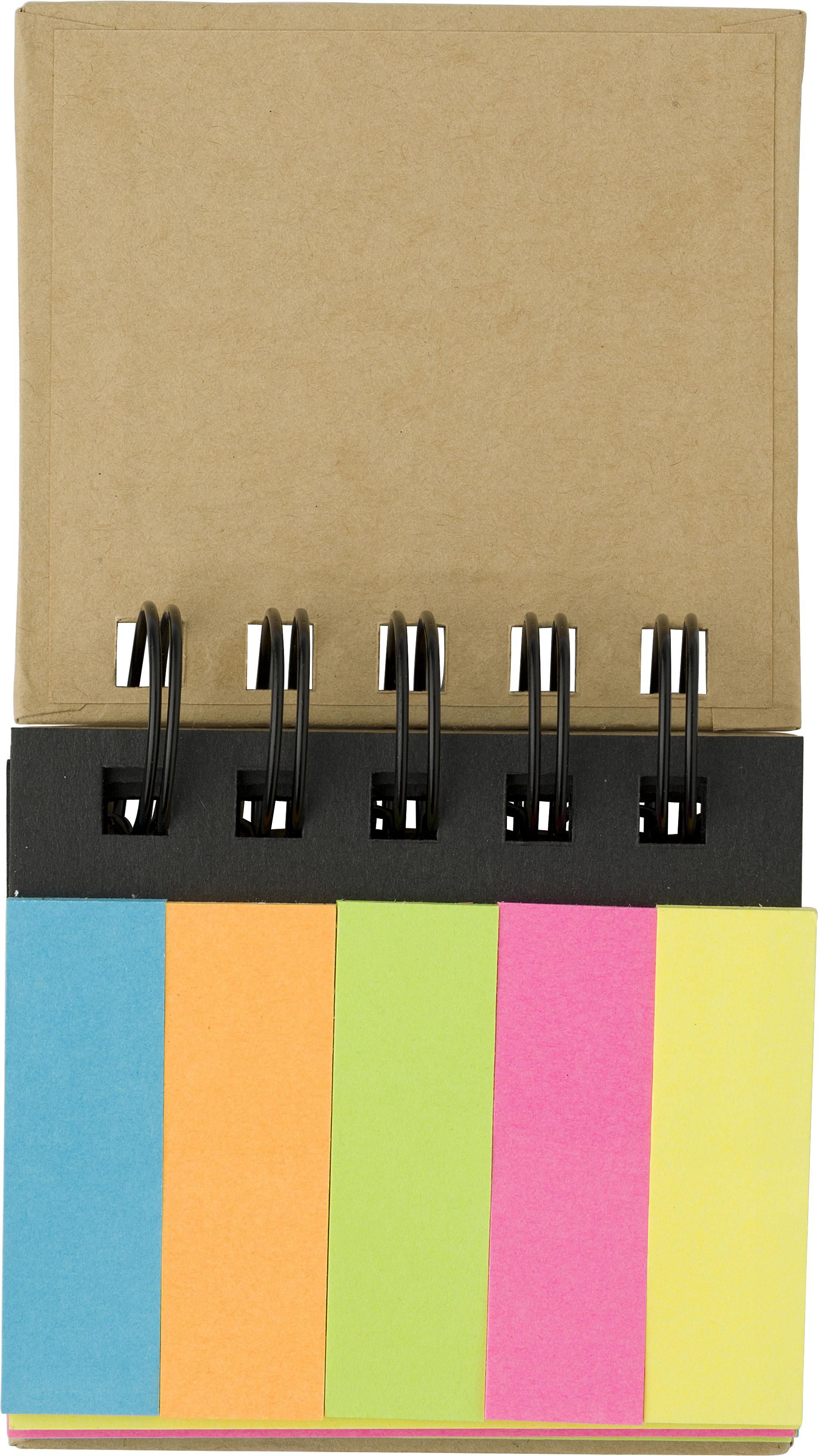 Vue 2 de Pochette de notes adhésives Clemence | 250 notes