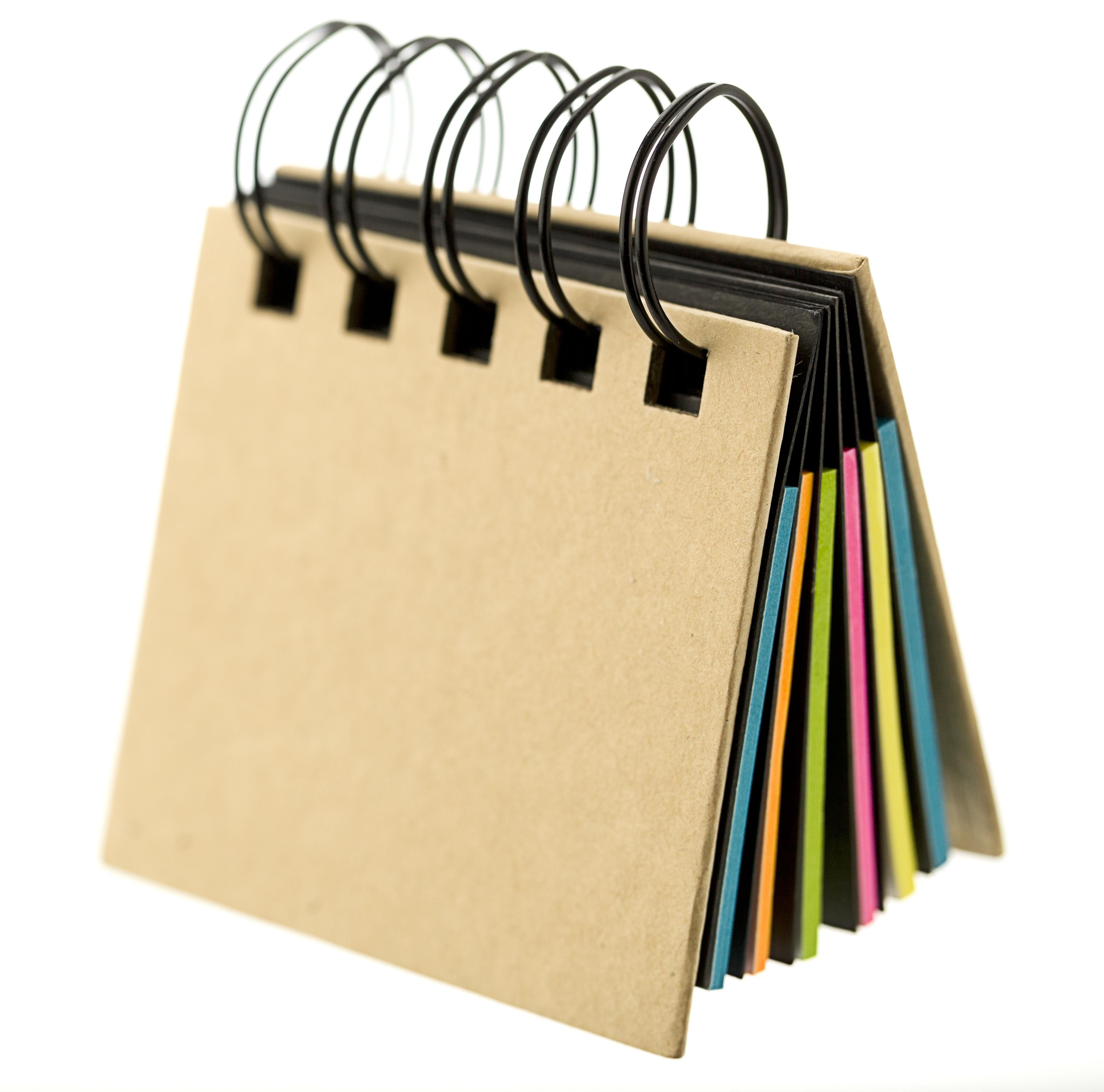 Vue 4 de Pochette de notes adhésives Clemence | 250 notes