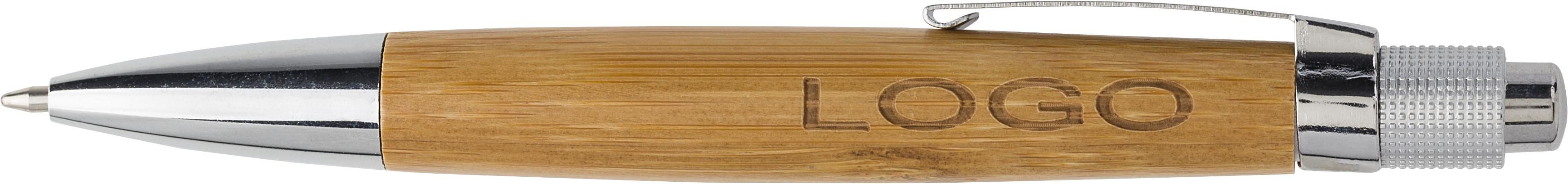 Vue 7 de Stylo bille Arabella | Bambou