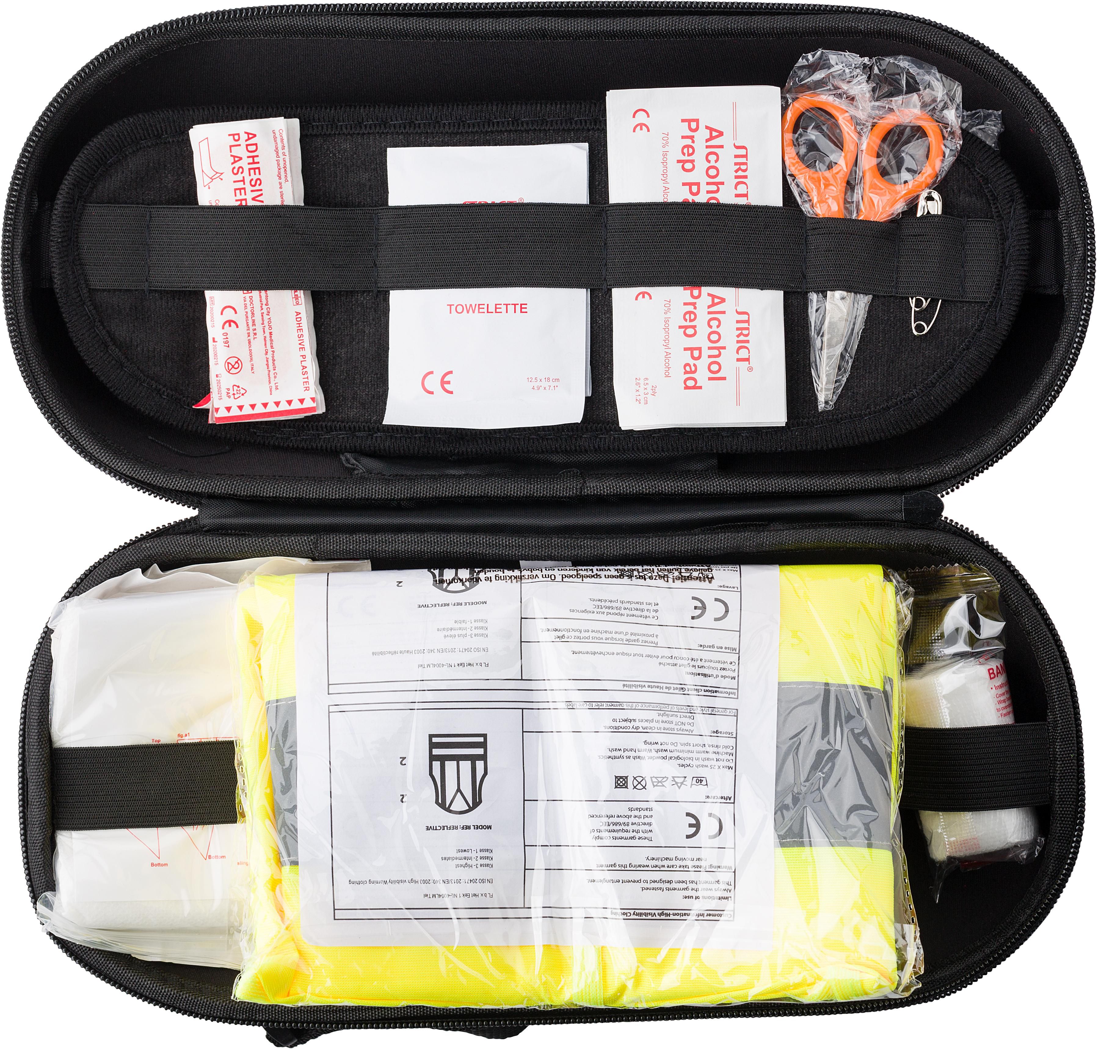 Vue 11 de Kit de premiers secours voiture Hazel | 40 pcs | UE uniquement