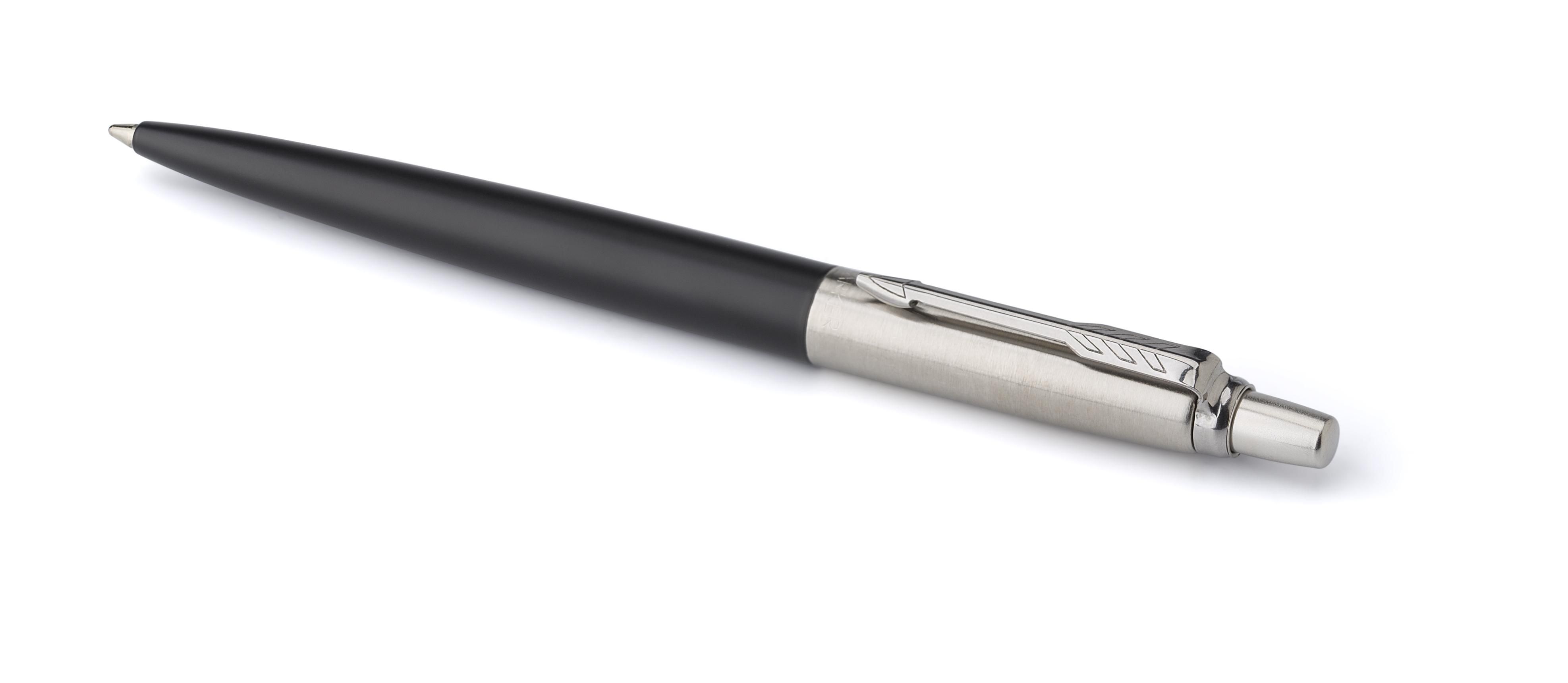 Vue 4 de Parker Jotter Core stylo bille | Acier inoxydable