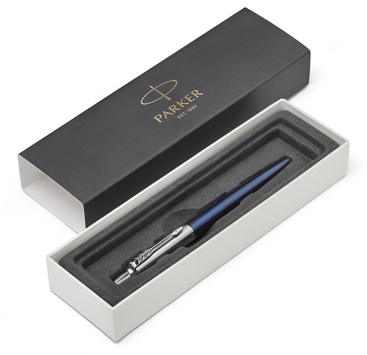 Vue 4 de Parker Jotter Core stylo bille | Acier inoxydable