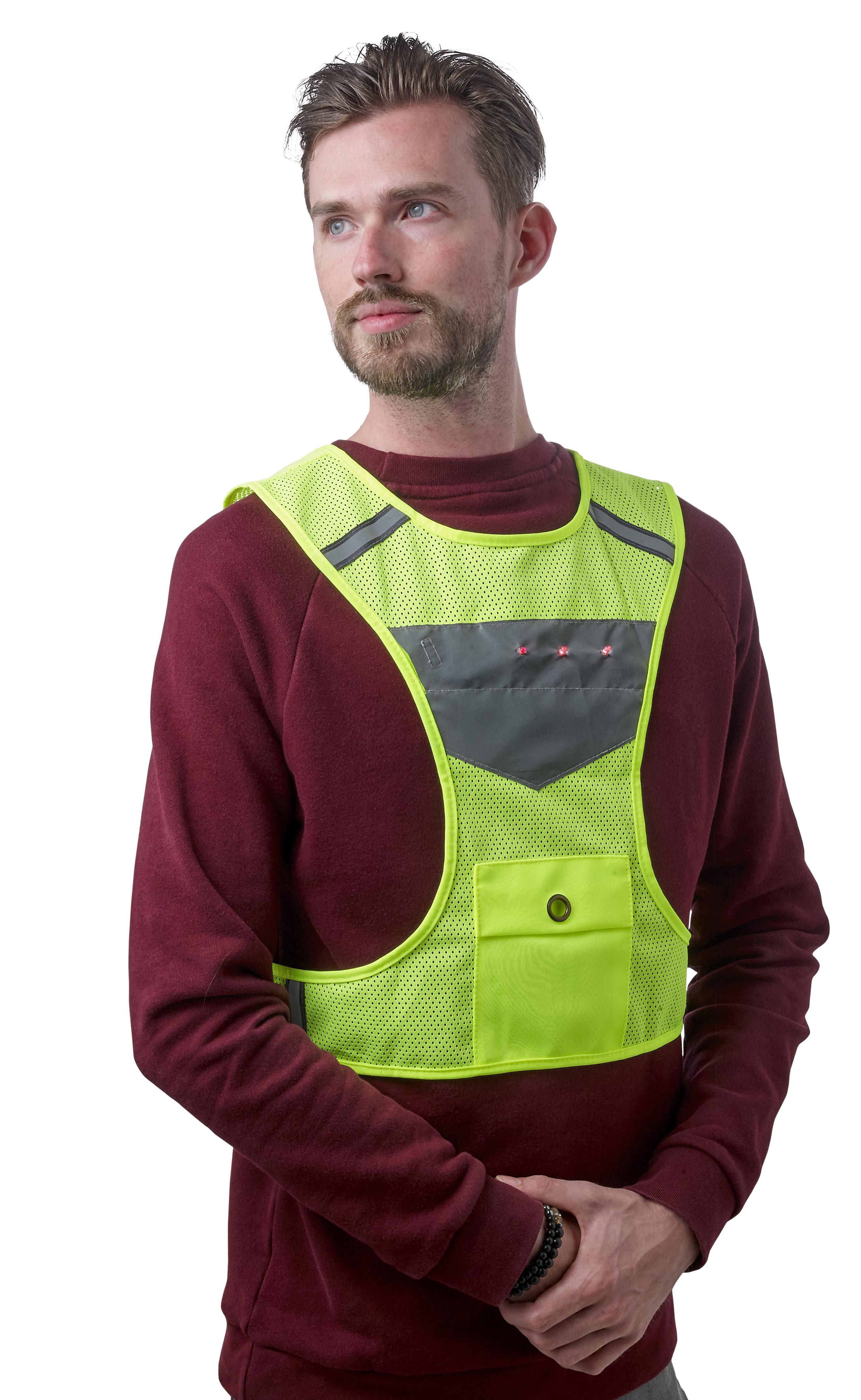 Vue 7 de Gilet de sécurité Minna | Avec lumières