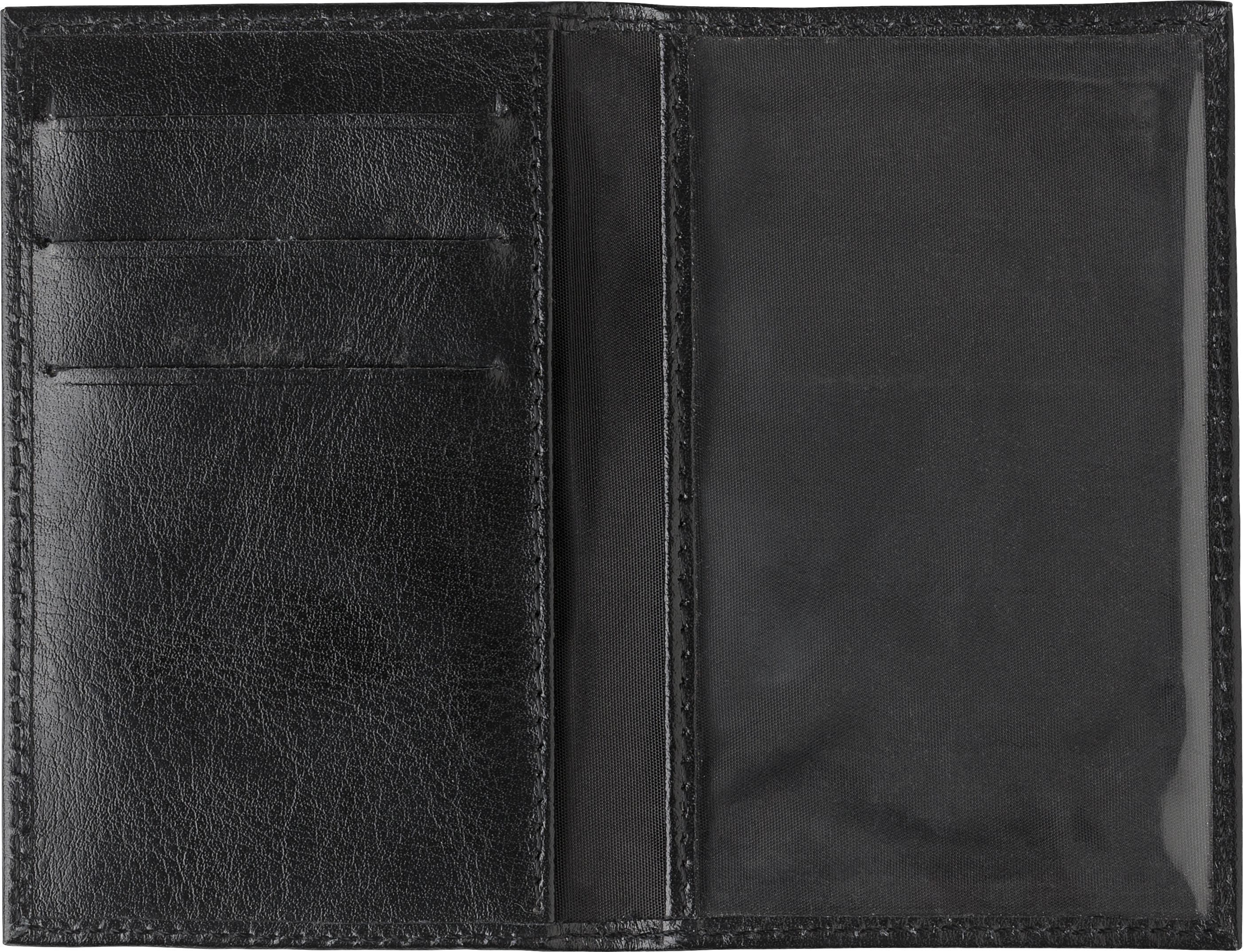 Vue 5 de Porte-cartes Lee | Cuir de chèvre | RFID