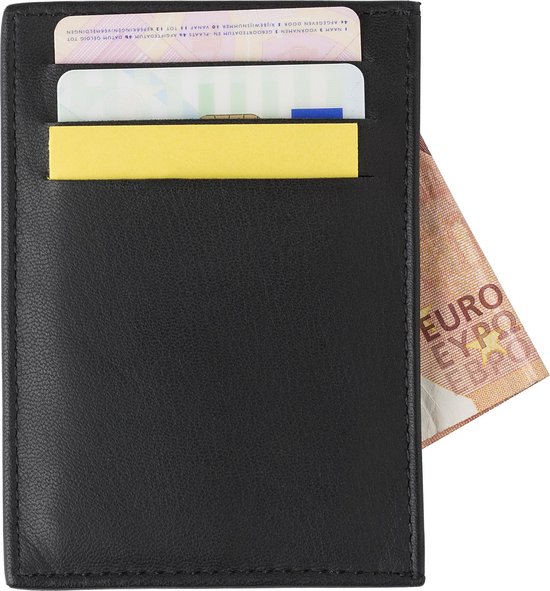 Vue 6 de Porte-cartes Logan | Cuir de chèvre | RFID