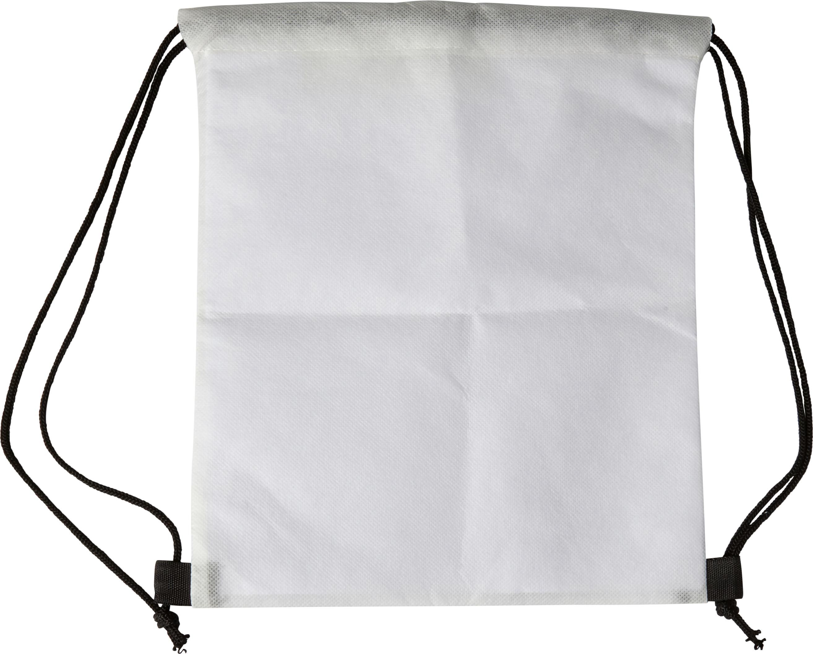 Vue 4 de Sac à dos Santino | Non-tissé | Cordon | 2,5 l