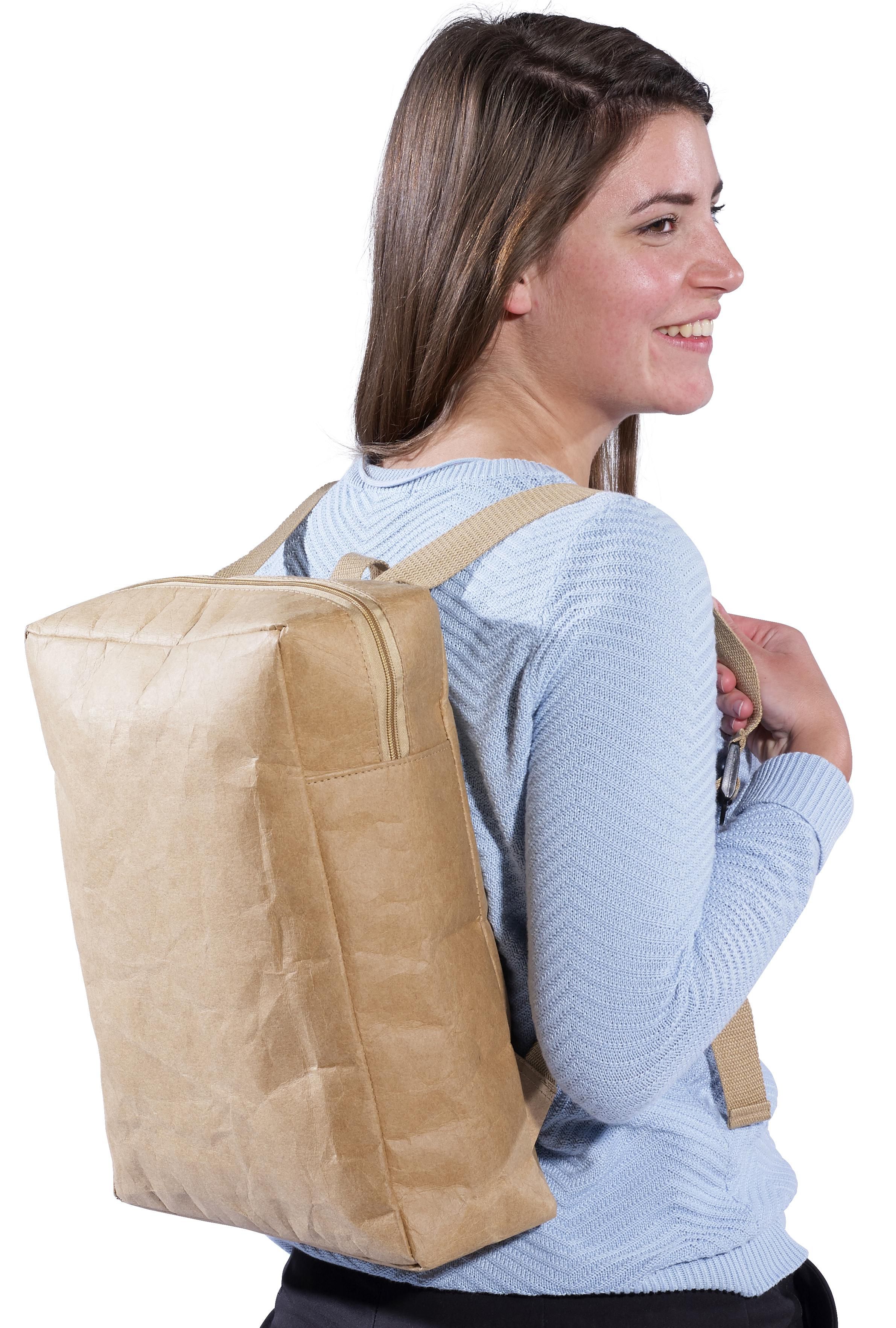 Vue 4 de Sac à dos Samanta | Papier | 10 l