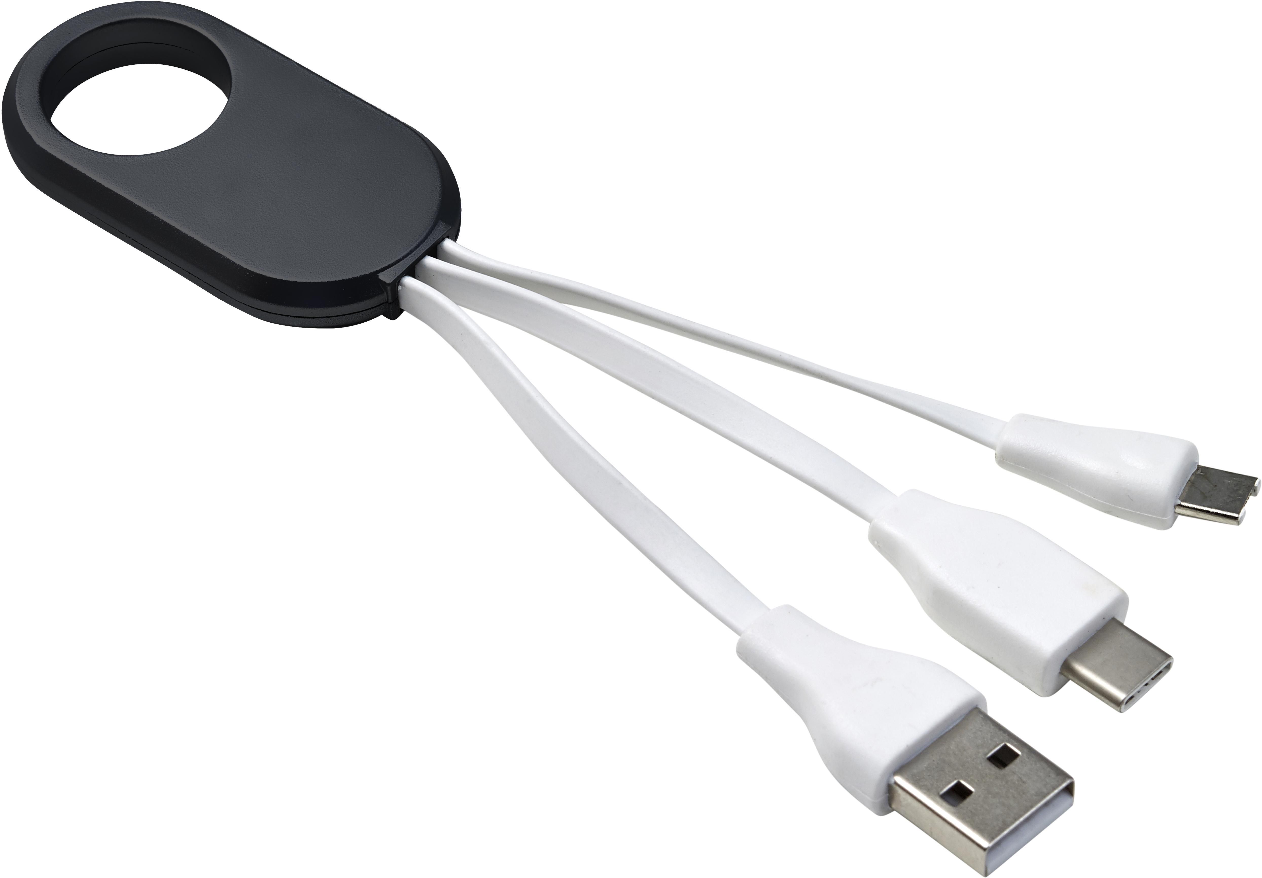 Vue 5 de Câble de charge Pilar | 3-in-1