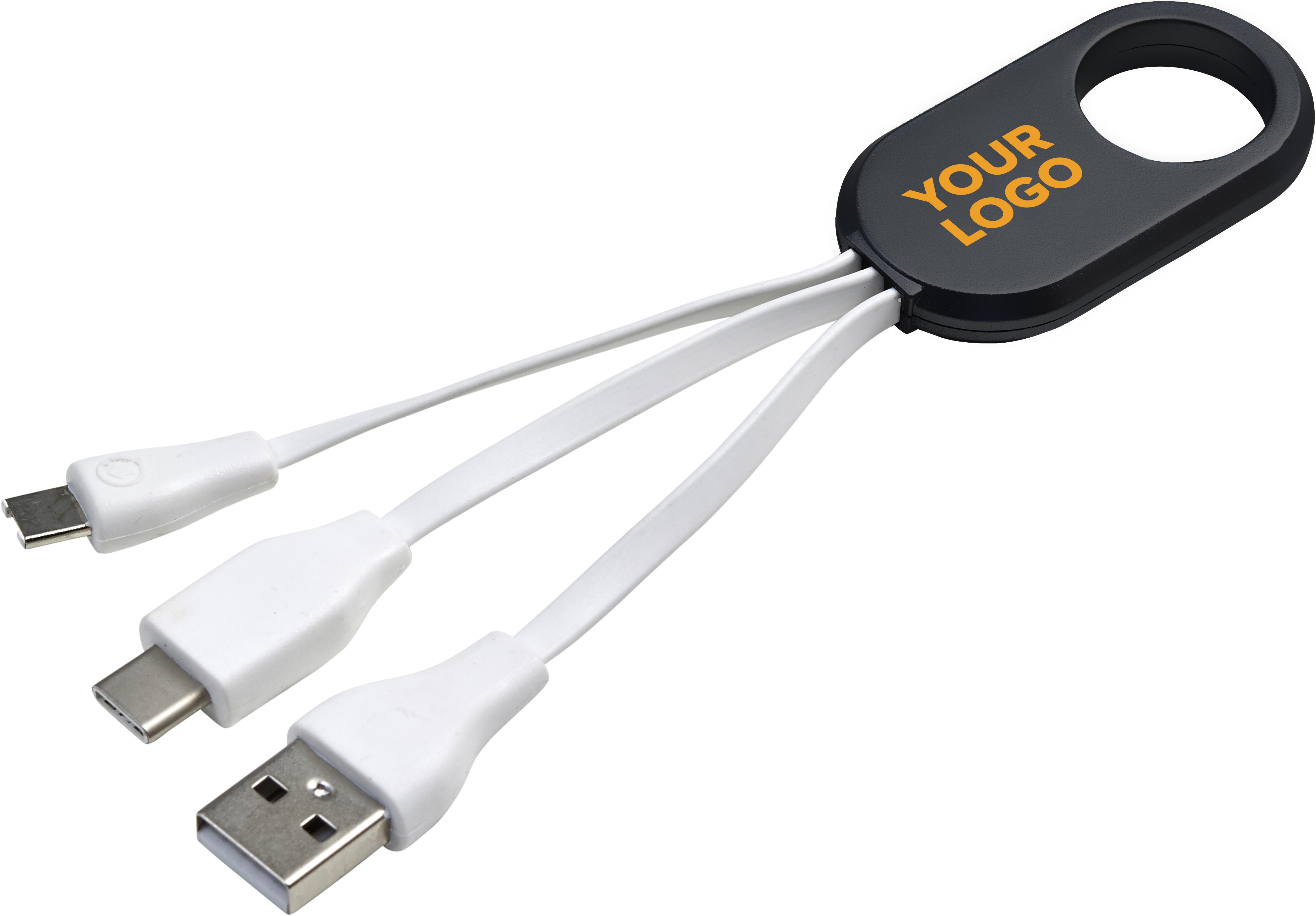 Vue 6 de Câble de charge Pilar | 3-in-1
