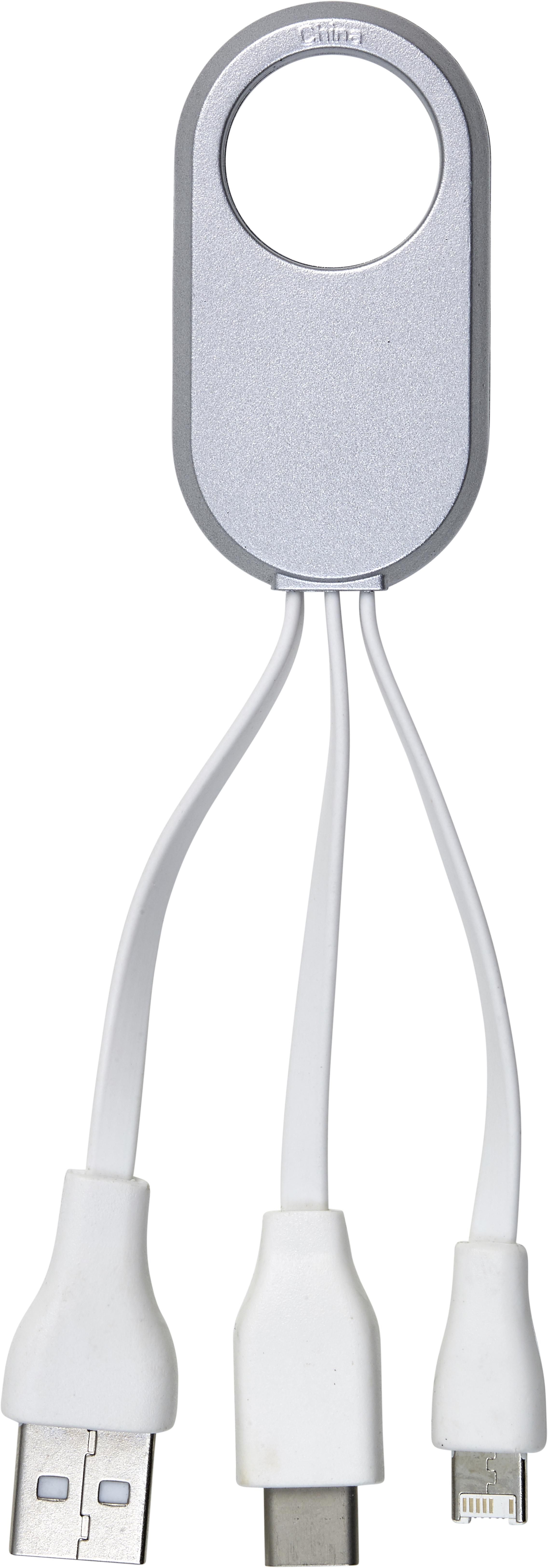 Vue 8 de Câble de charge Pilar | 3-in-1
