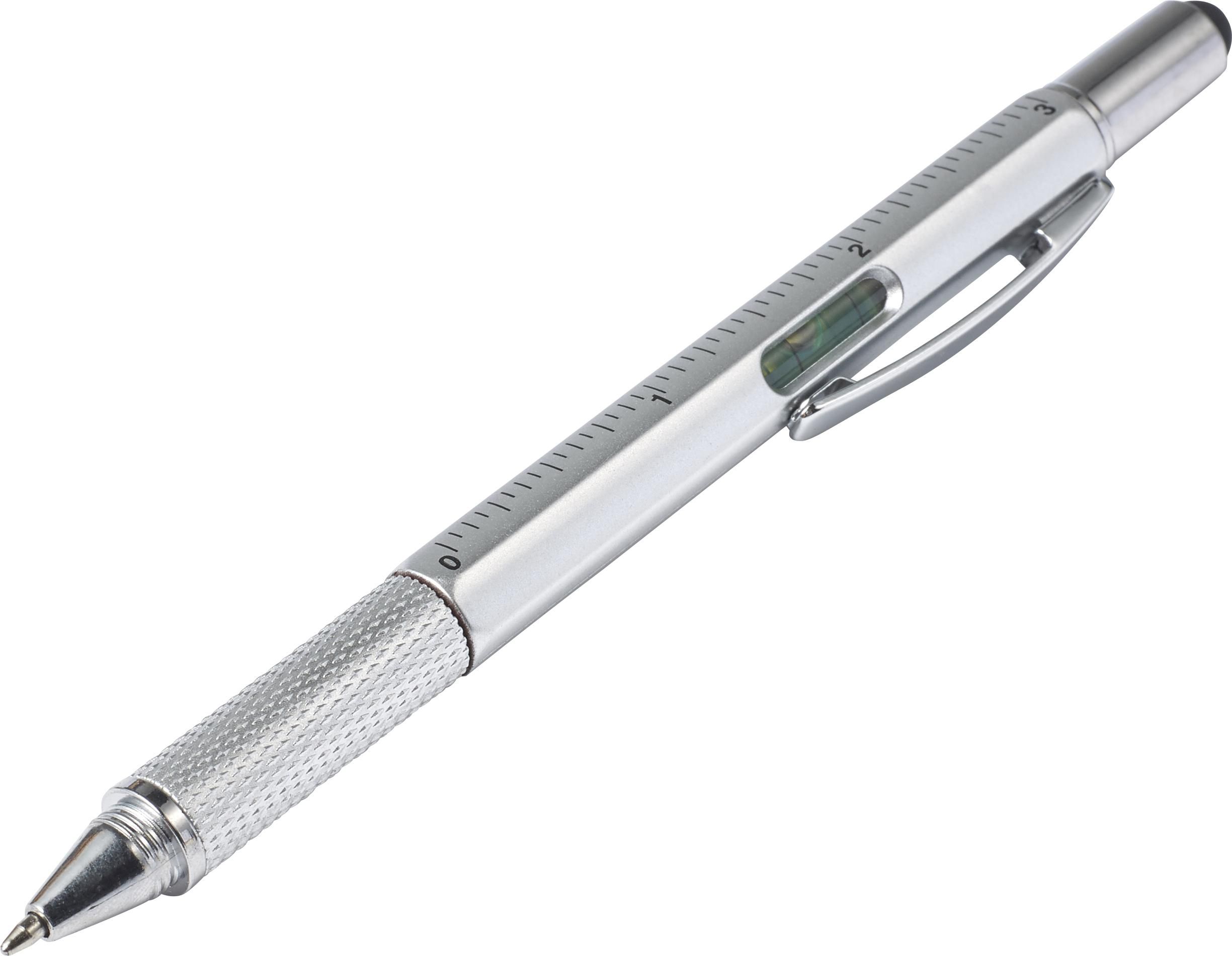 Vue 5 de Stylo bille Giuliana | Plastique | 5-en-1